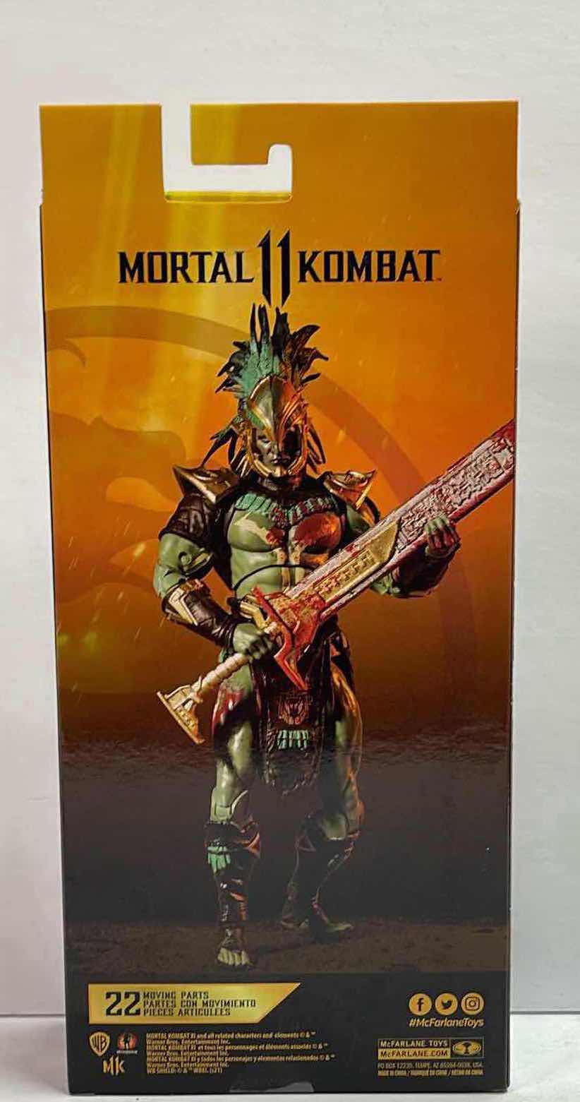 Photo 2 of NIB MORTAL KOMBAT “BLOODY KOTAL KAHN” MCFARLANE TOYS FIGURE - RETAIL PRICE $22.99