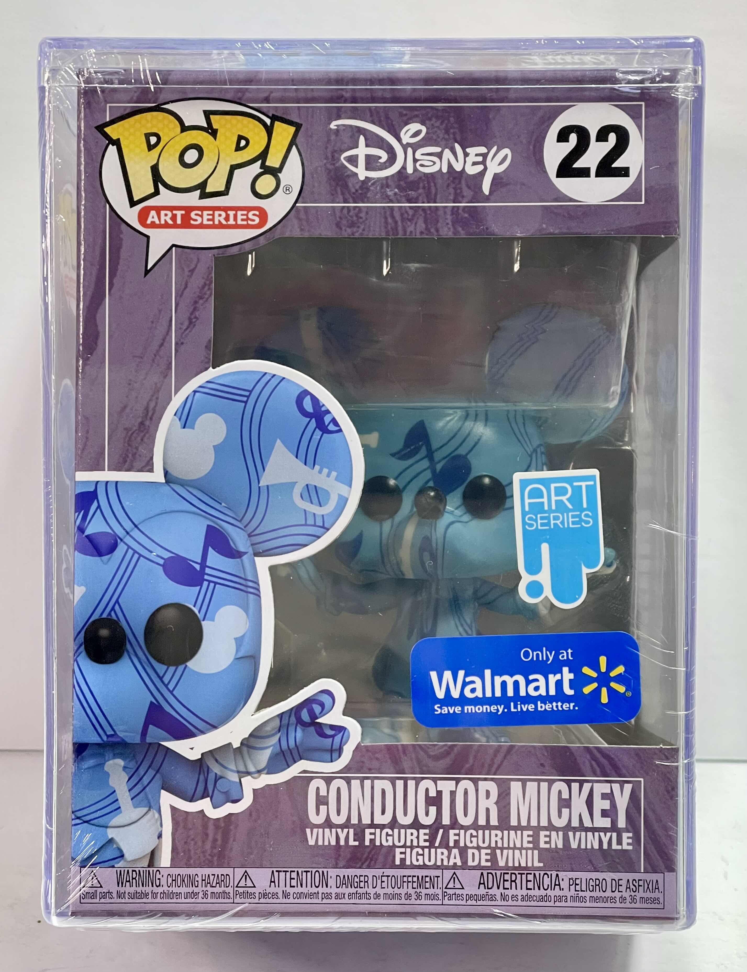 Photo 1 of NIB FUNKO POP DISNEY ART SERIES "CONDUCTOR MICKEY " WALMART EXECUTIVE - RETAIL PRICE $27.00