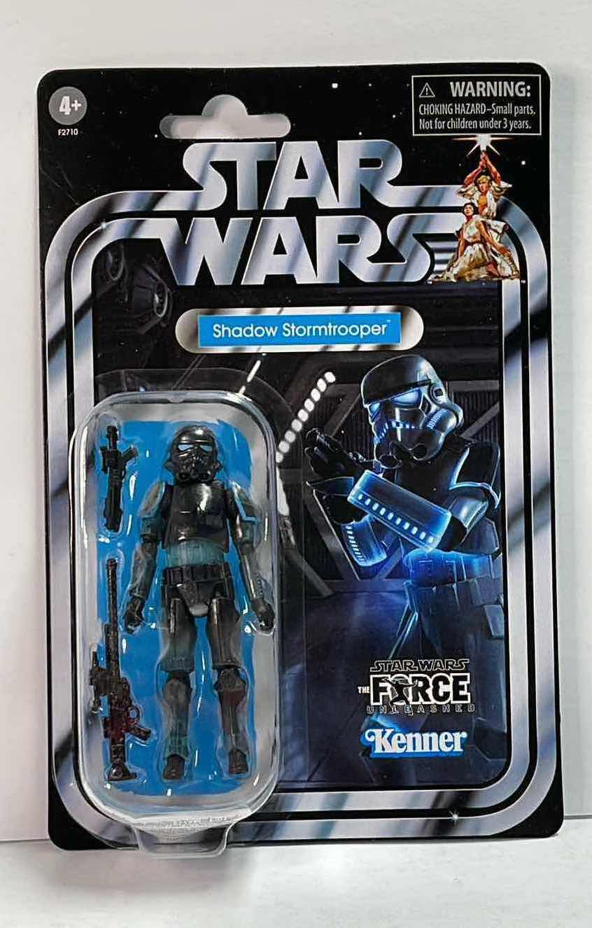Photo 1 of NIB STAR WARS THE VINTAGE COLLECTION “SHADOW STORMTROOPER” ACTION FIGURE - RETAIL PRICE $14.99