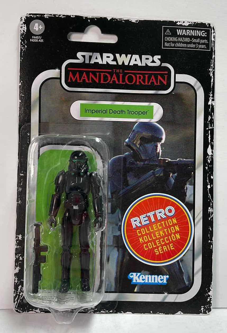 Photo 1 of NIB STAR WARS THE RETRO COLLECTION “IMPERIAL DEATH TROOPER” ACTION FIGURE - RETAIL PRICE $14.99