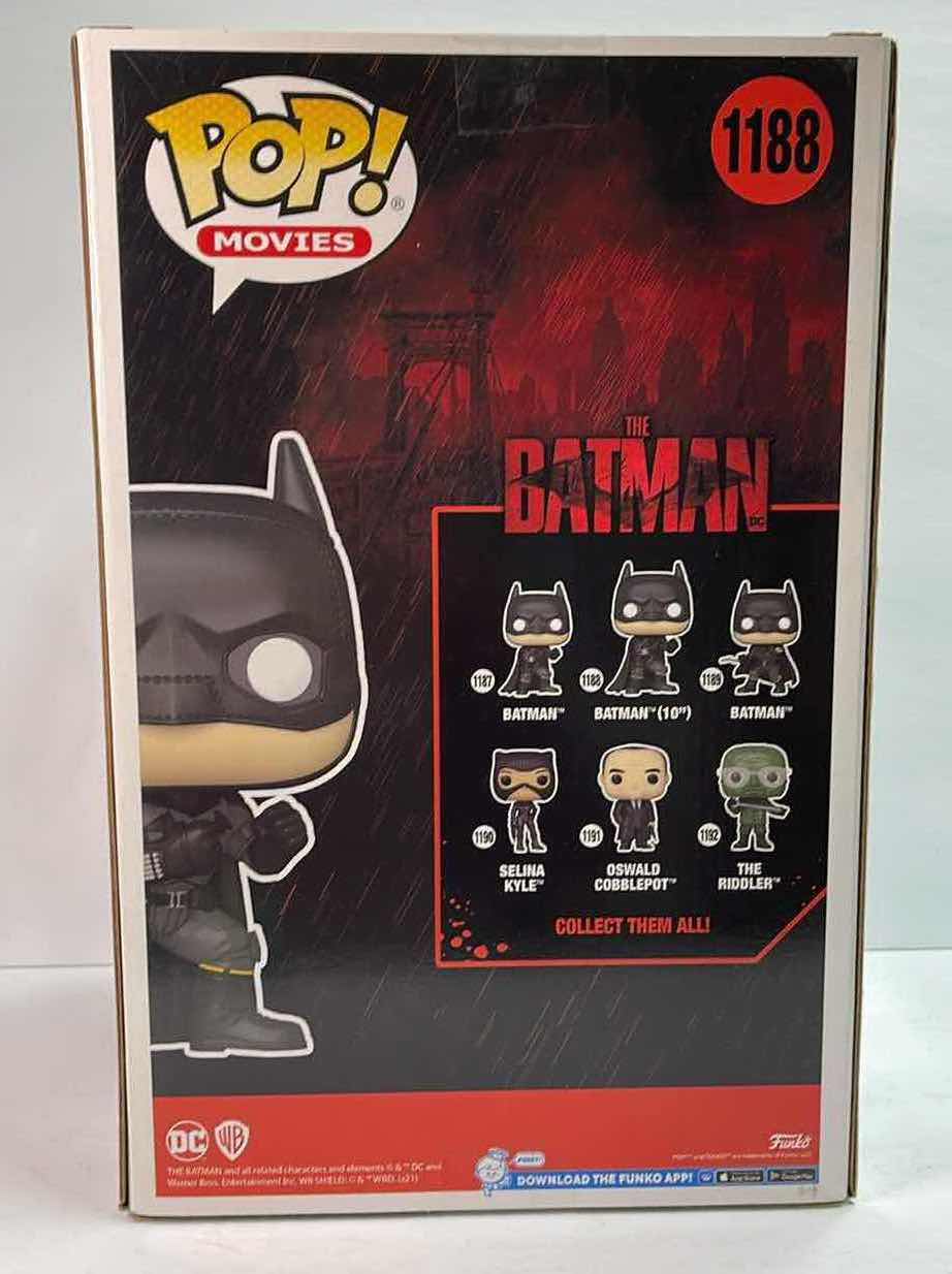 Photo 2 of NIB FUNKO POP JUMBO THE BATMAN - RETAIL PRICE $39.99