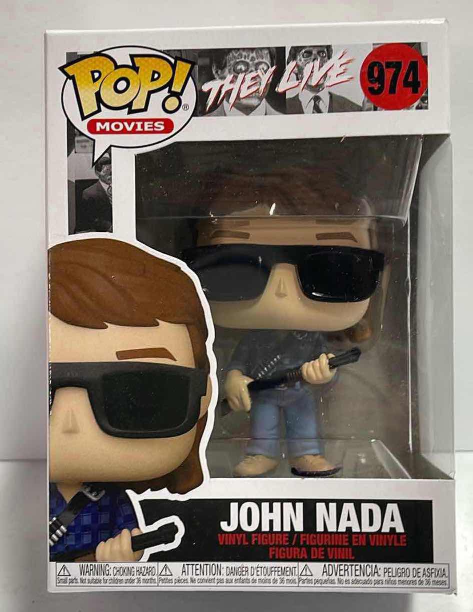 Photo 1 of NIB FUNKO POP MOVIE SERIES THEY LIVE “JOHN NADA” - RETAIL PRICE $20.00