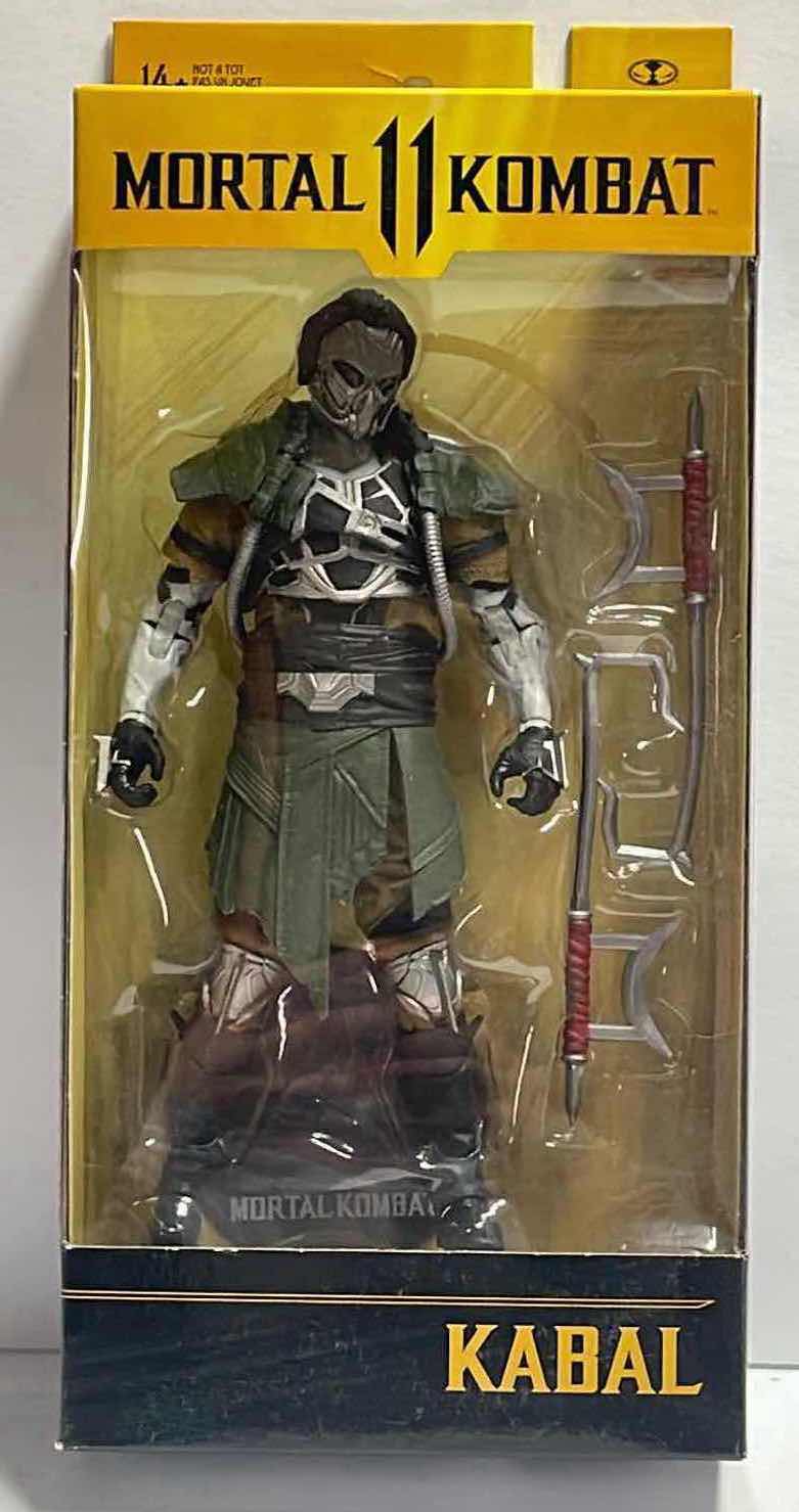 Photo 1 of NIB MORTAL KOMBAT “KABAL” MCFARLANE TOYS FIGURE - RETAIL PRICE $22.99