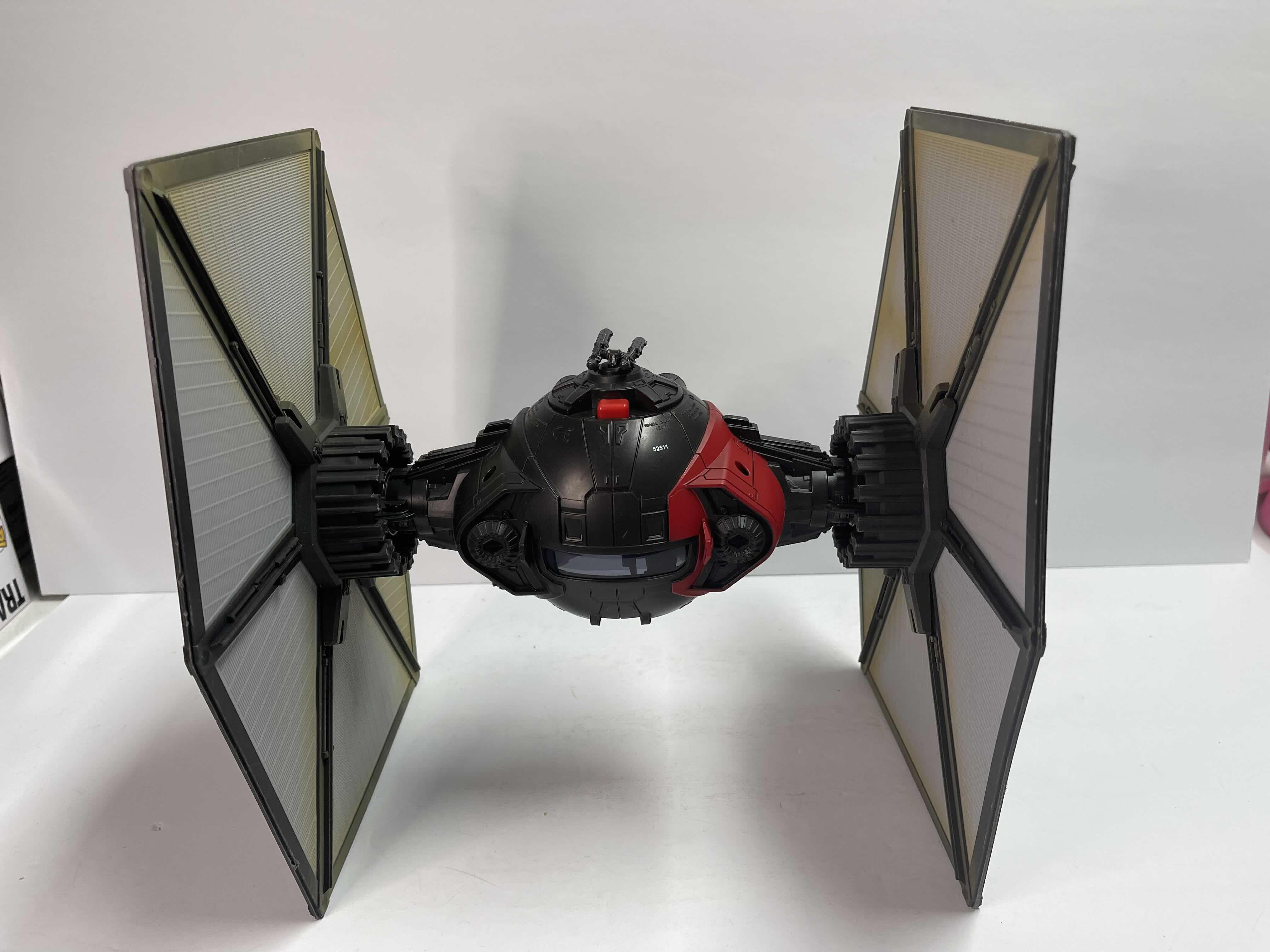 Photo 2 of 2015 HASBRO STAR WARS FIRST ORDER SPECIAL FORCES TIE FIGHTER (3 3/4 VERSION) -RETAIL VALUE $50 - SEE NOTES