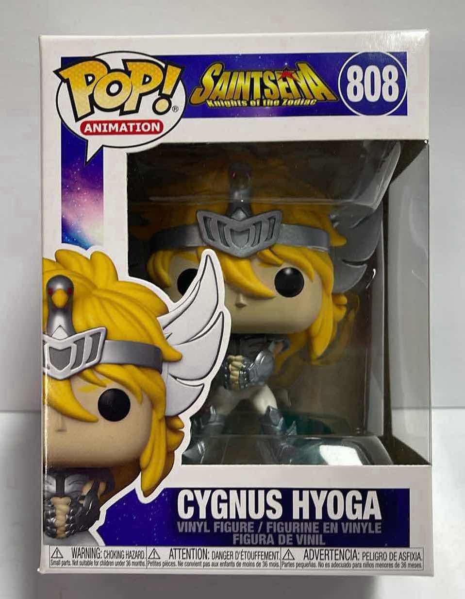 Photo 1 of NIB FUNKO POP ANIMATION
SERIES SAINT SELYA KNIGHTS OF THE ZODIAC "CYGNUS HYOGA" - RETAIL PRICE $15.00