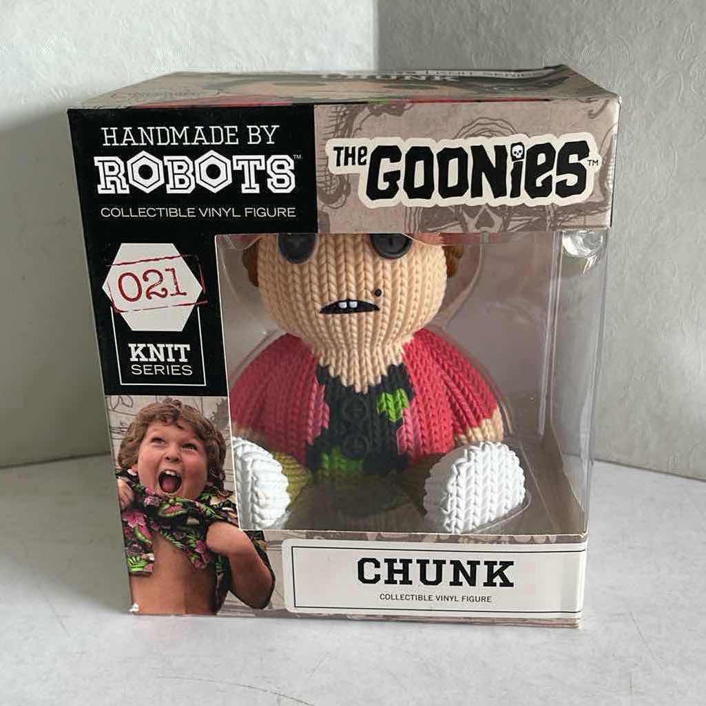 Photo 1 of NIB HANDMADE BY ROBOTS THE GOONIES CHUNK 021 MSRP $15.99