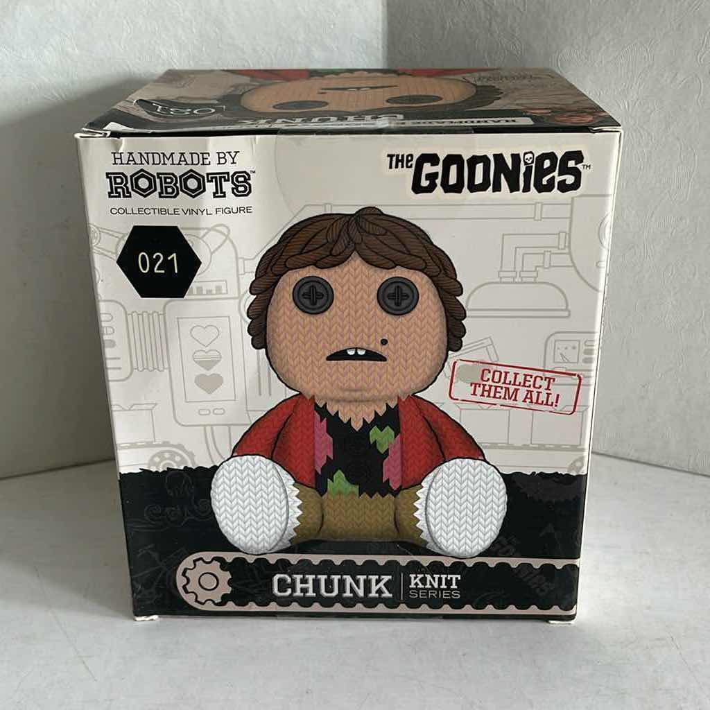 Photo 2 of NIB HANDMADE BY ROBOTS THE GOONIES CHUNK 021 MSRP $15.99