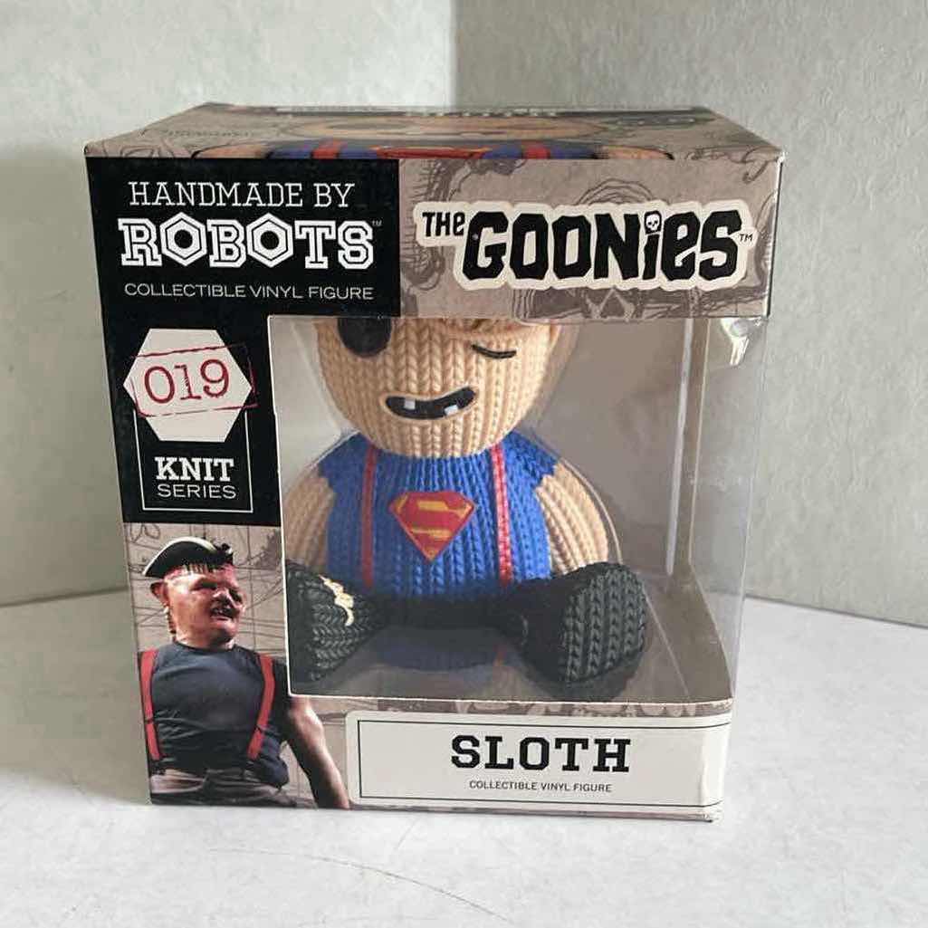 Photo 1 of NIB HANDMADE BY ROBOTS THE GOONIES SLOTH 019 MSRP $15.99