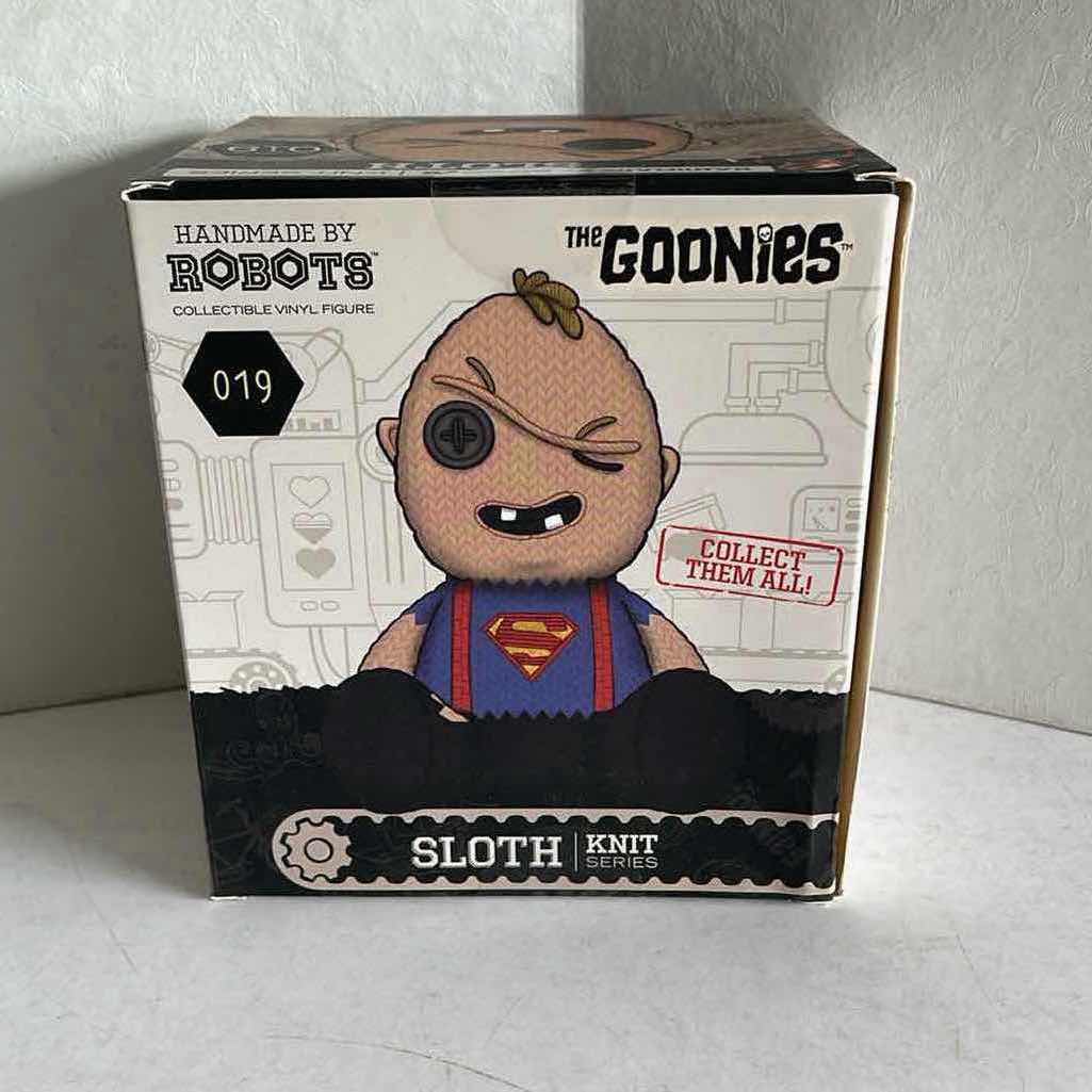 Photo 2 of NIB HANDMADE BY ROBOTS THE GOONIES SLOTH 019 MSRP $15.99