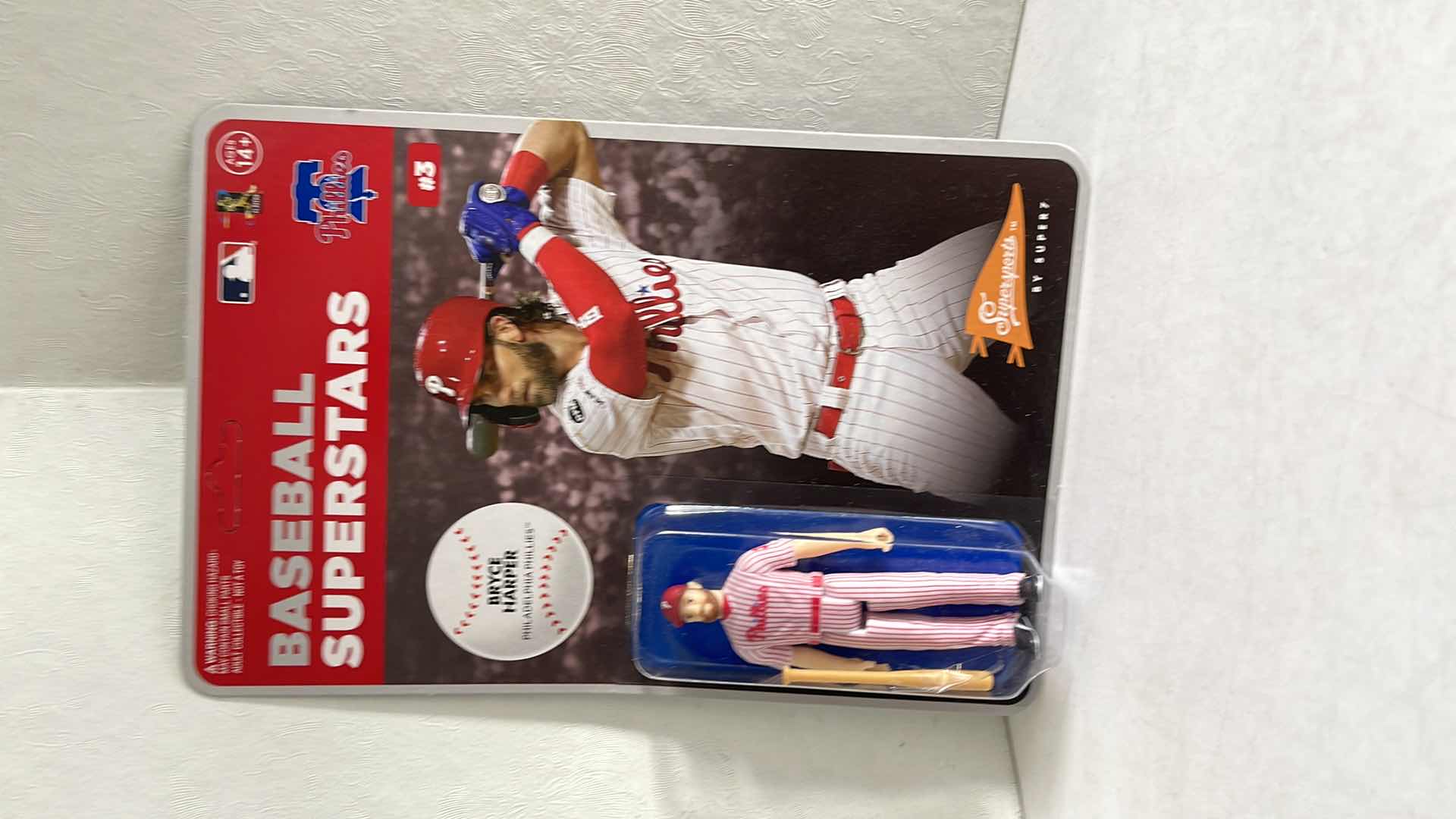 Photo 1 of NIB BASEBALL SUPERSTARS BRYCE HARPER #3 MSRP $15.99