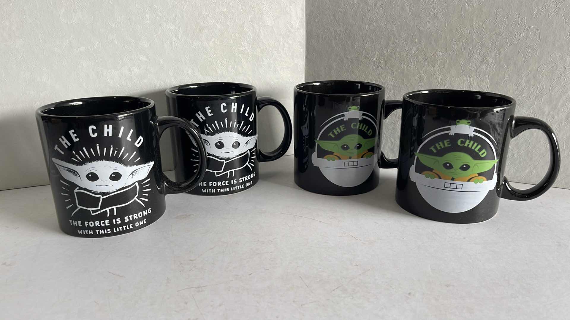 Photo 1 of STAR WARS THE MANDALORIAN THE CHILD COFFEE MUGS SET OF (4) MSRP $49.99