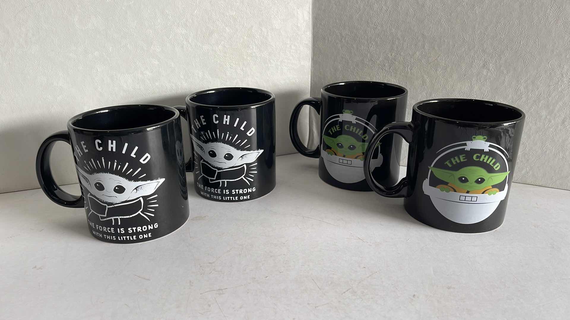Photo 2 of STAR WARS THE MANDALORIAN THE CHILD COFFEE MUGS SET OF (4) MSRP $49.99