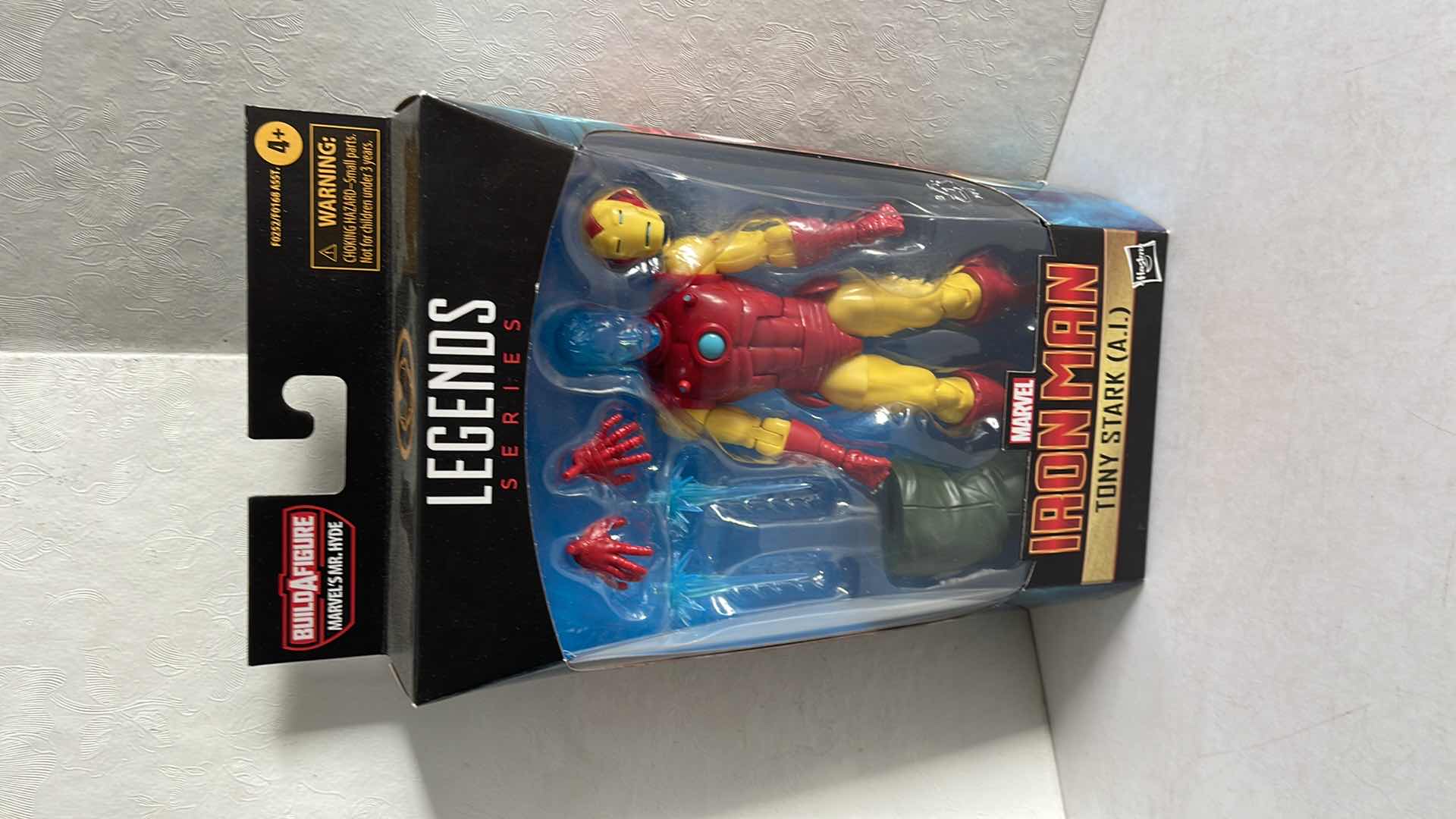 Photo 1 of NIB MARVEL LEGEND SERIES IRON MAN TONY STARK AI MSRP $17.99