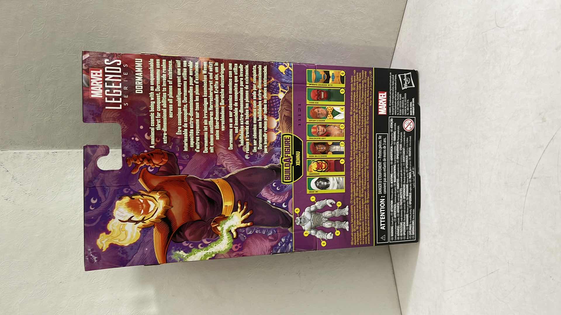 Photo 2 of NIB MARVEL SUPER VILLAINS DORMAMMU LEGENDS SERIES MSRP $25.99