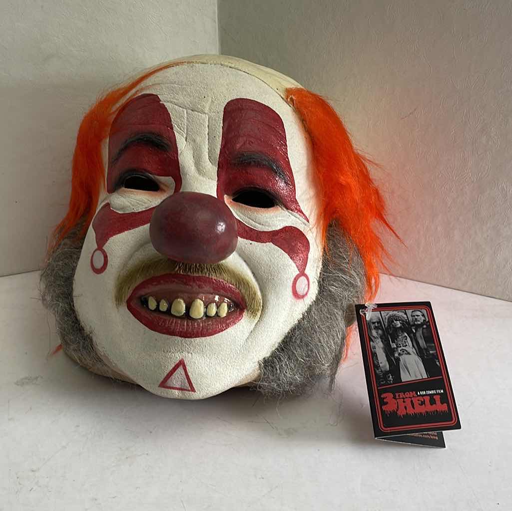 Photo 1 of NIB 3 FROM HELL A ROB ZOMBIE FILM MASK MSRP $59.99