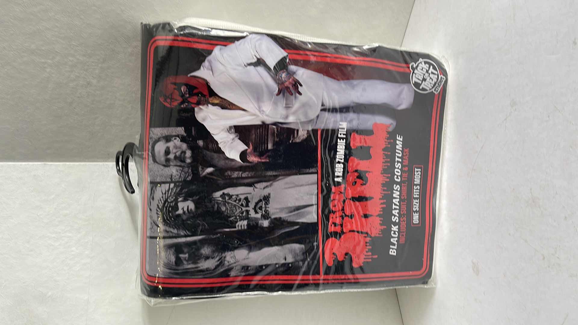 Photo 1 of 3 FROM HELL A ROB ZOMBIE MOVIE BLACK SATANS COSTUME MSRP $69.99