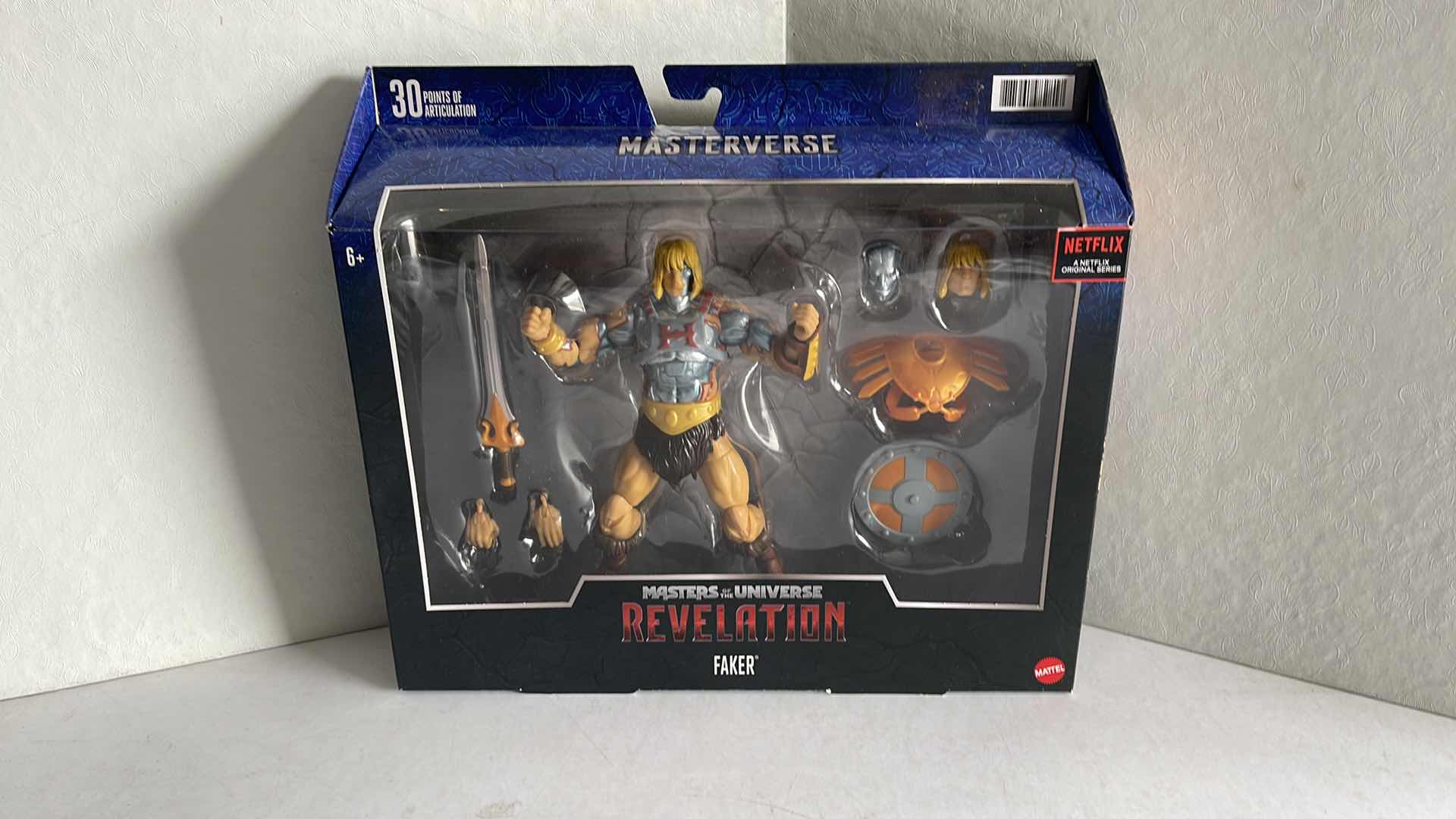 Photo 1 of NIB MASTERS OF THE UNIVERSE REVELATION FAKER MSRP $39.99