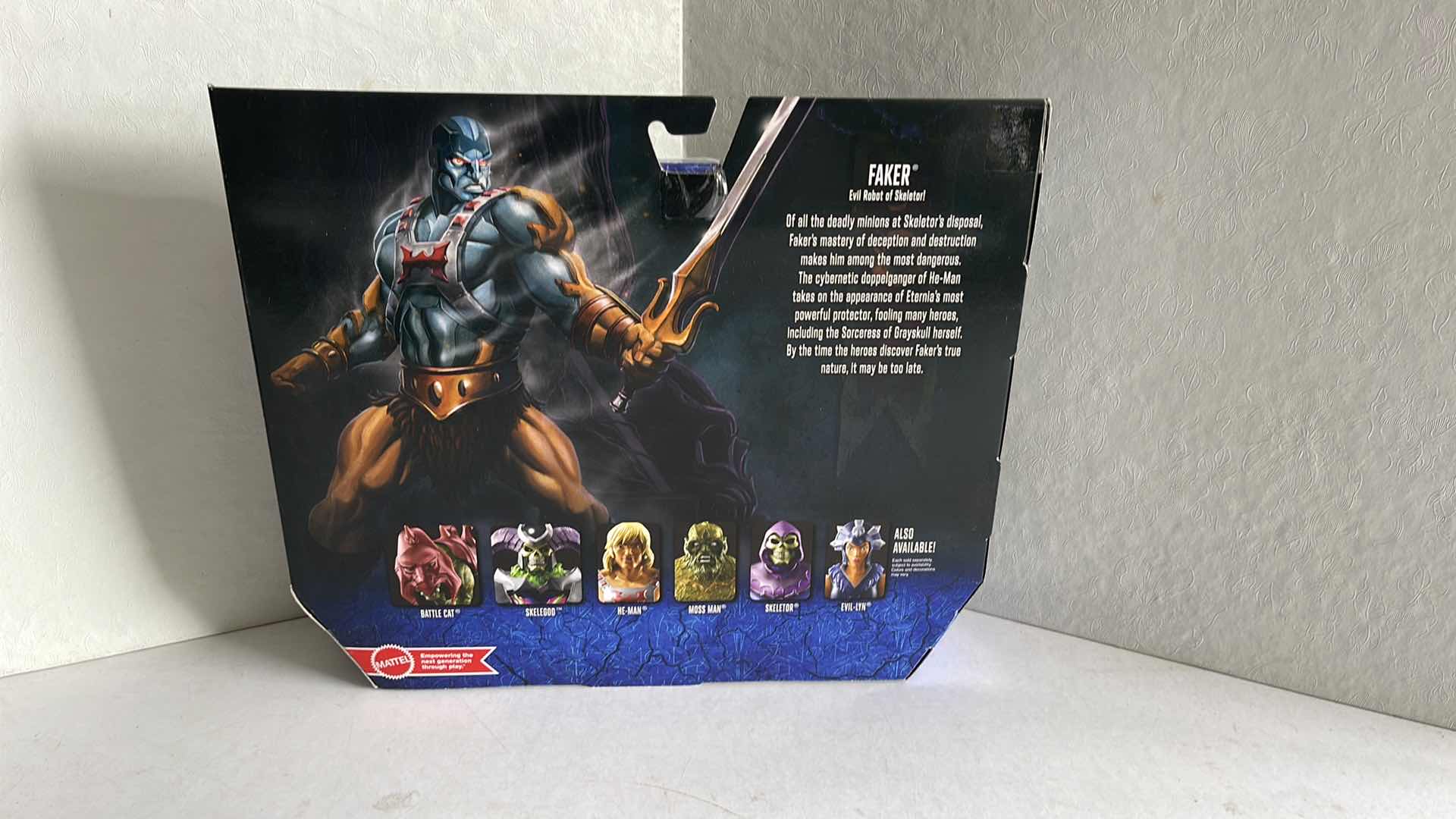 Photo 2 of NIB MASTERS OF THE UNIVERSE REVELATION FAKER MSRP $39.99