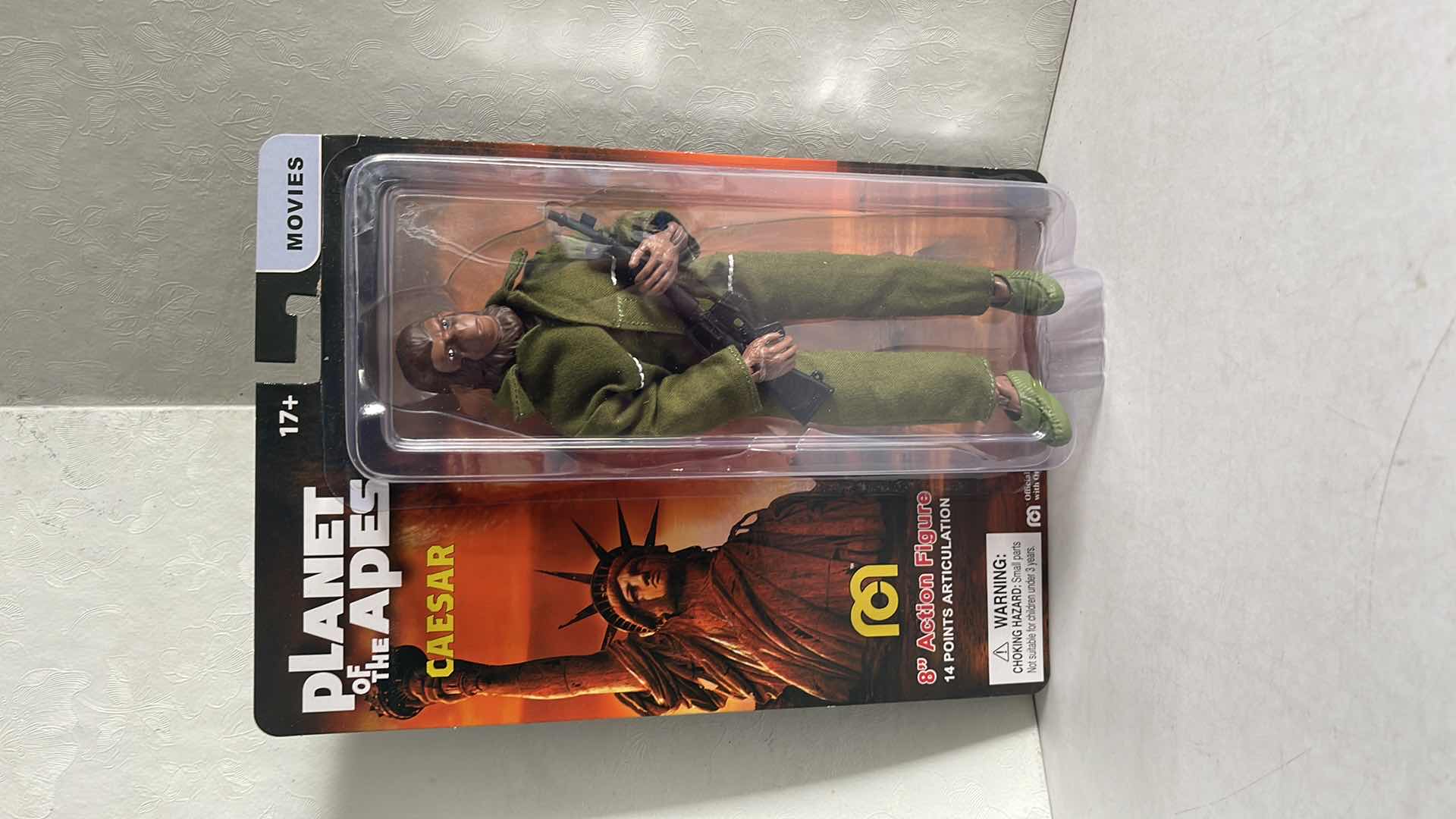 Photo 1 of NIB PLANET OF THE APES 8” ACTION FIGURE CAESAR MSRP  $17.99