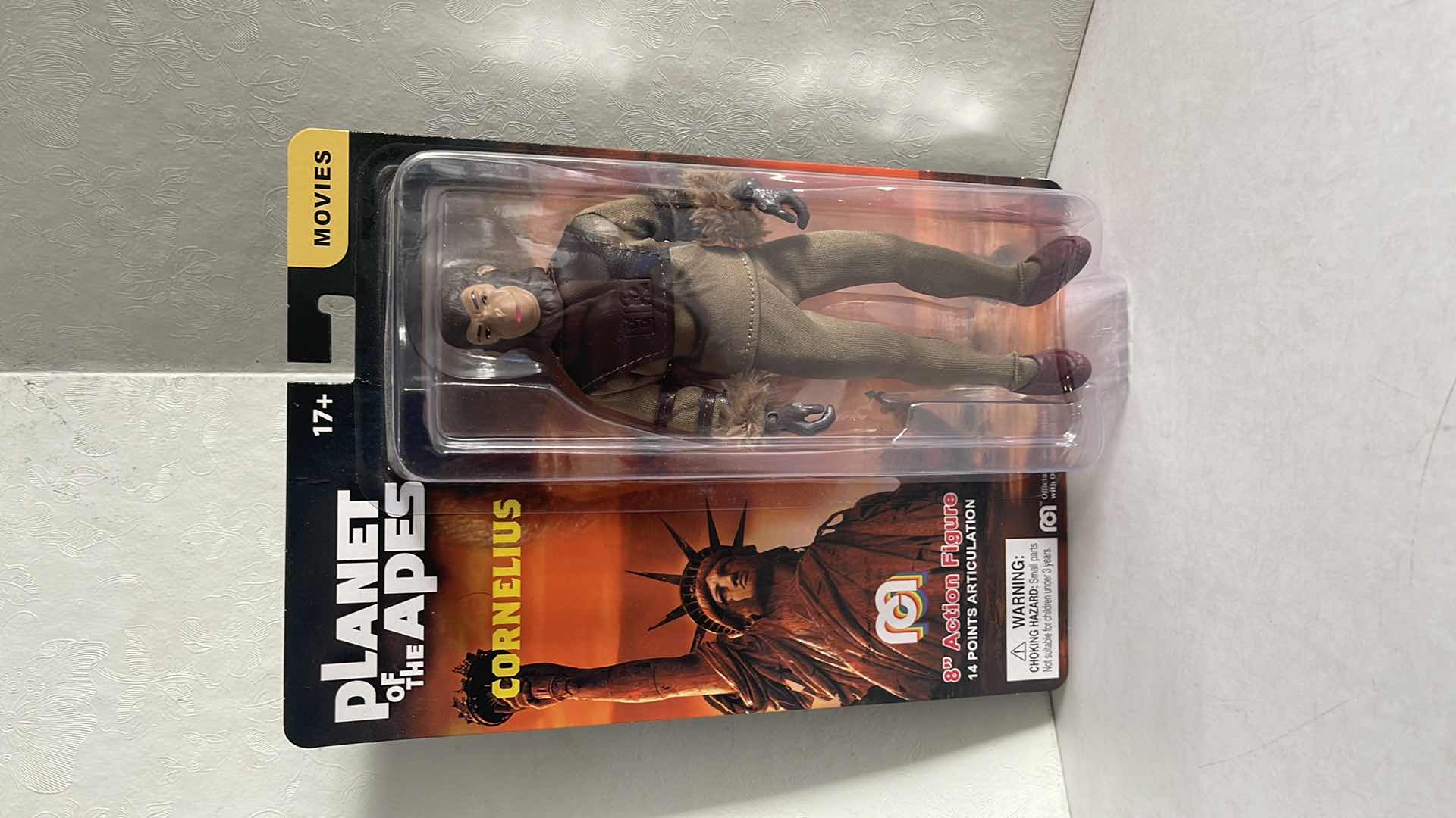 Photo 1 of NIB PLANET OF THE APES 8” ACTION FIGURE CORNELIUS MSRP  $17.99