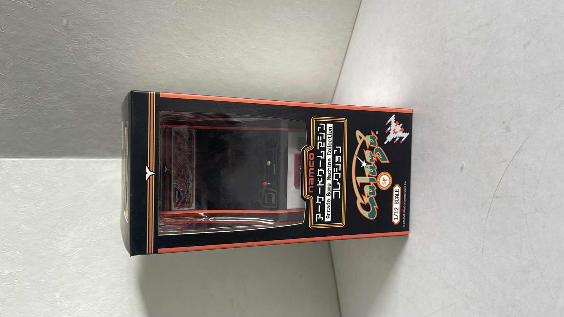 Photo 1 of NIB BANDAI NAMCO GALAGA 1/12 SCALE ARCADE GAME MACHINE MSRP $43.99