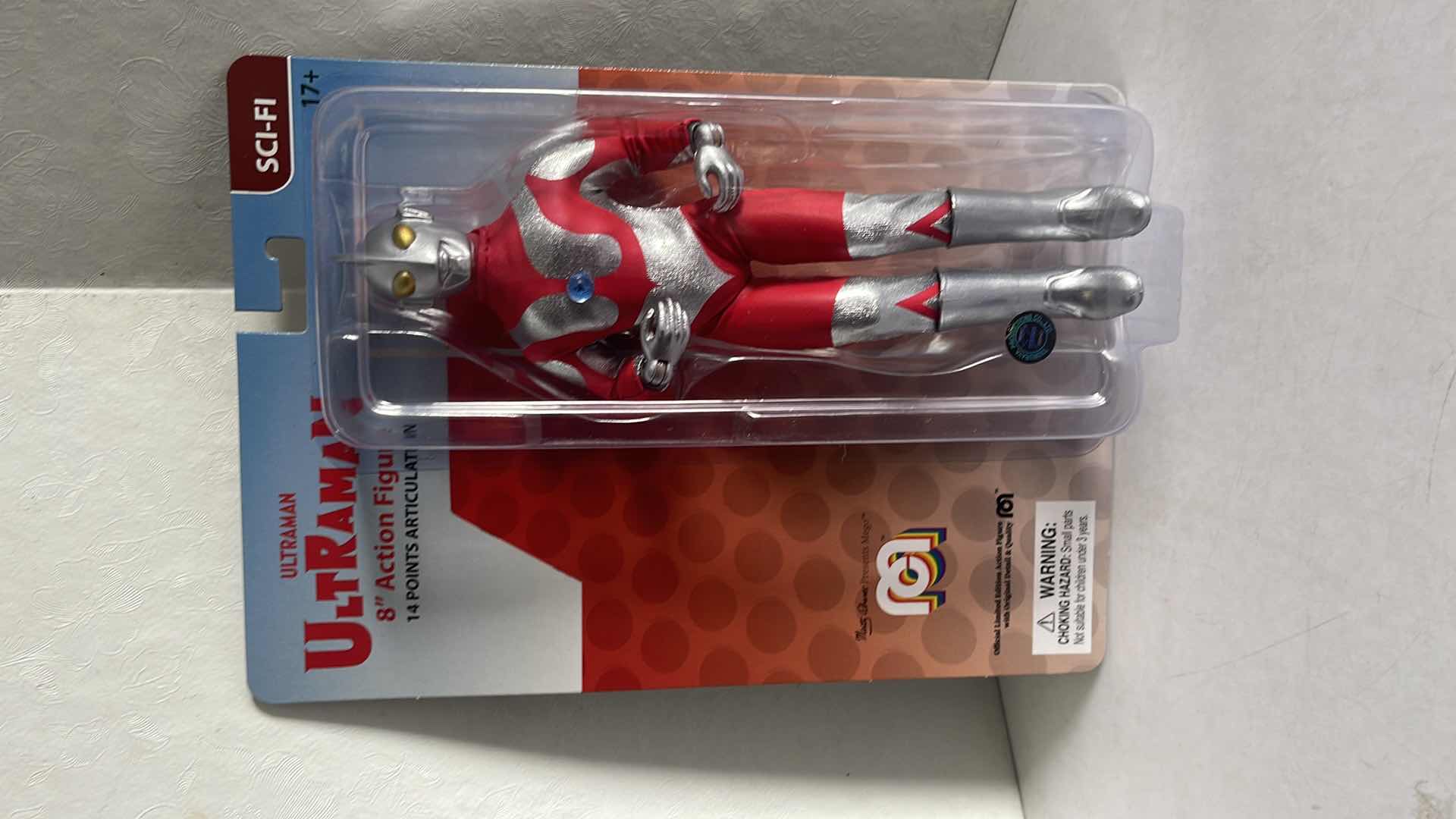 Photo 1 of NIB ULTRAMAN 8” ACTION FIGURE MSRP $14.99