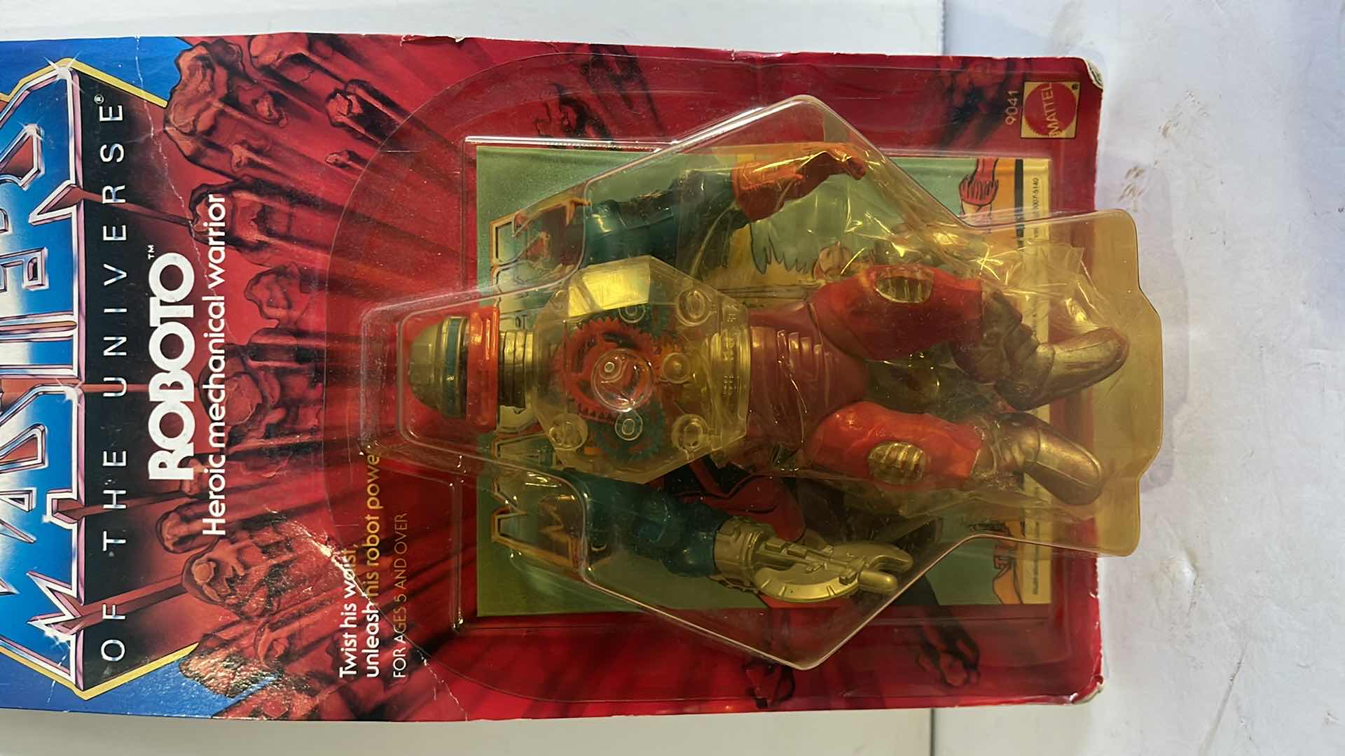 Photo 4 of NIB 1984 MASTERS OF THE UNIVERSE ROBOTO HERI MECHANIC WARRIOR MSRP $250