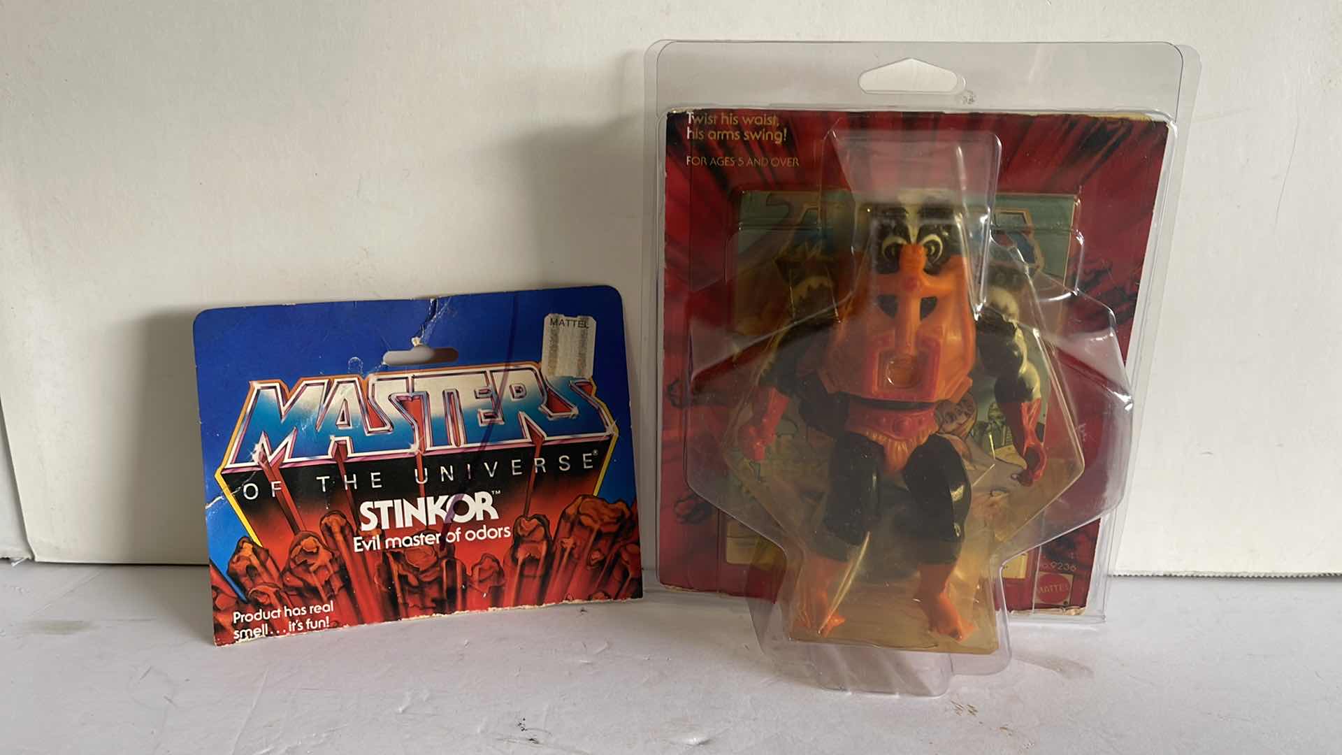 Photo 4 of NIB 1983 MASTERS OF THE UNIVERSE STINKOR EVIL MASTER OF ODORS MSRP $200