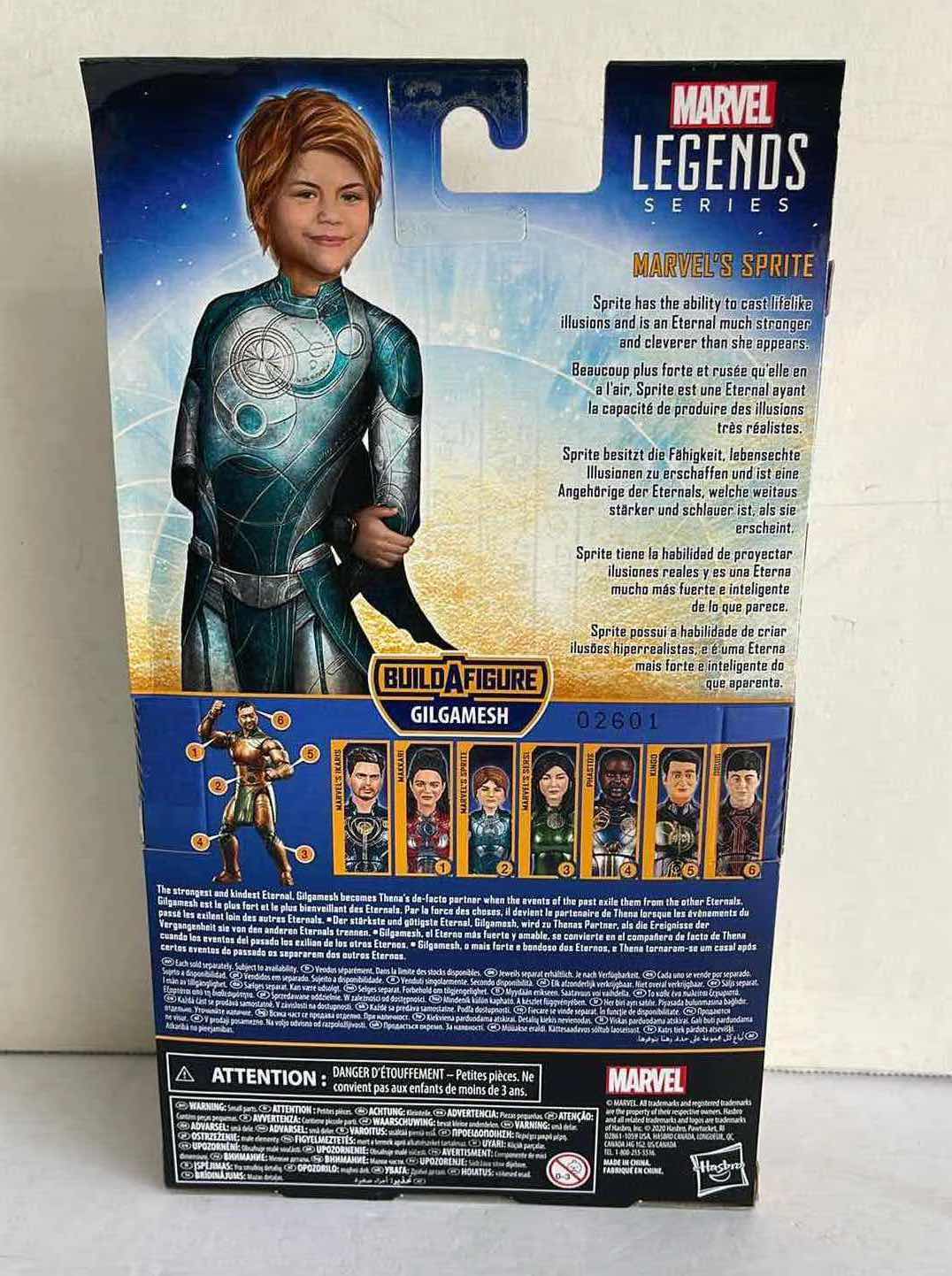 Photo 2 of NIB MARVEL LEGENDS SERIES ETERNALS MARVEL’S SPRITE MSRP $12.99