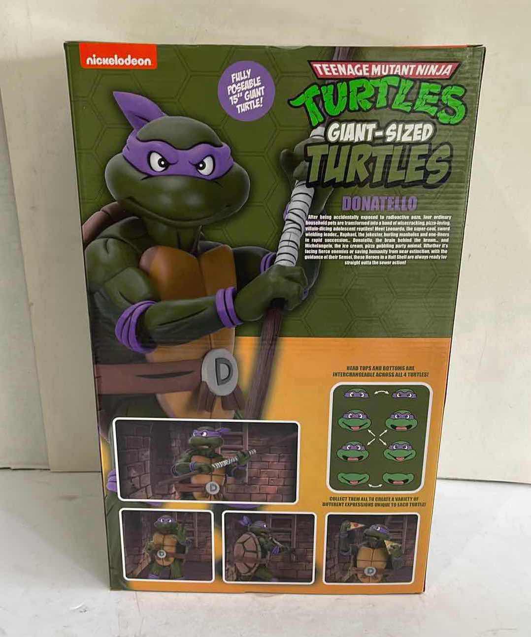 Photo 2 of NIB NICKELODEON TMNT GIANT-SIZED 15” DONATELLO MSRP $199.99