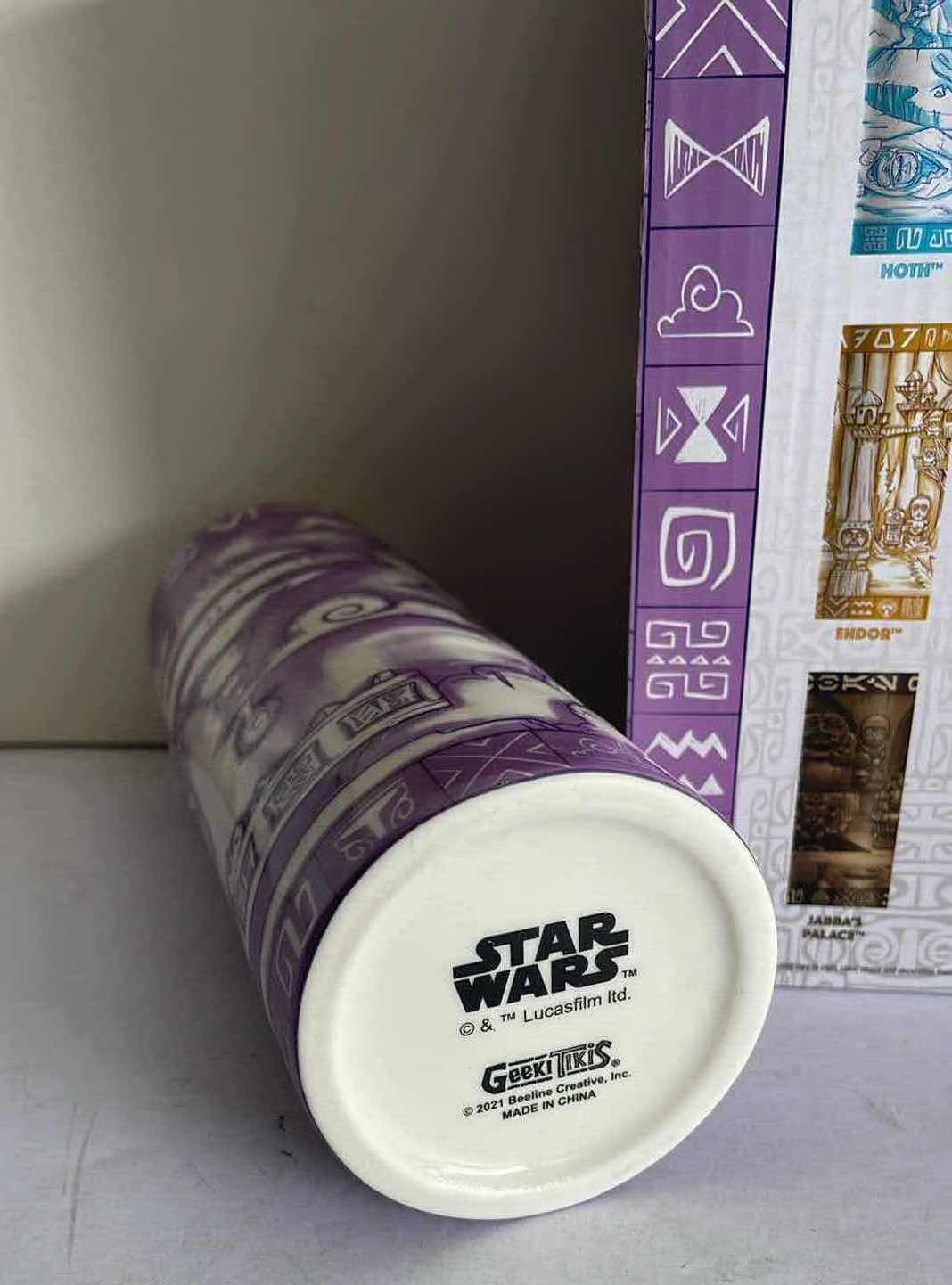 Photo 4 of NIB STAR WARS BESPIN 24 OZ. SCENIC GEEKI TIKIS CERAMIC MUG MSTP $39.99