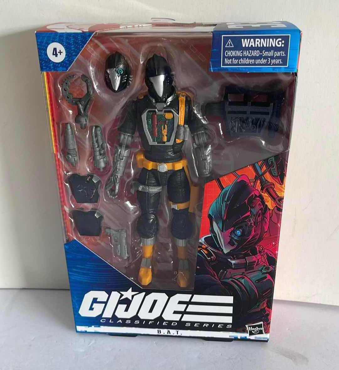 Photo 1 of NIB HASBRO GIJOE CLASSIFIED SERIES B.A.T. #33 ACTION FIGURE WITH ACCESSORIES MSRP $39.99