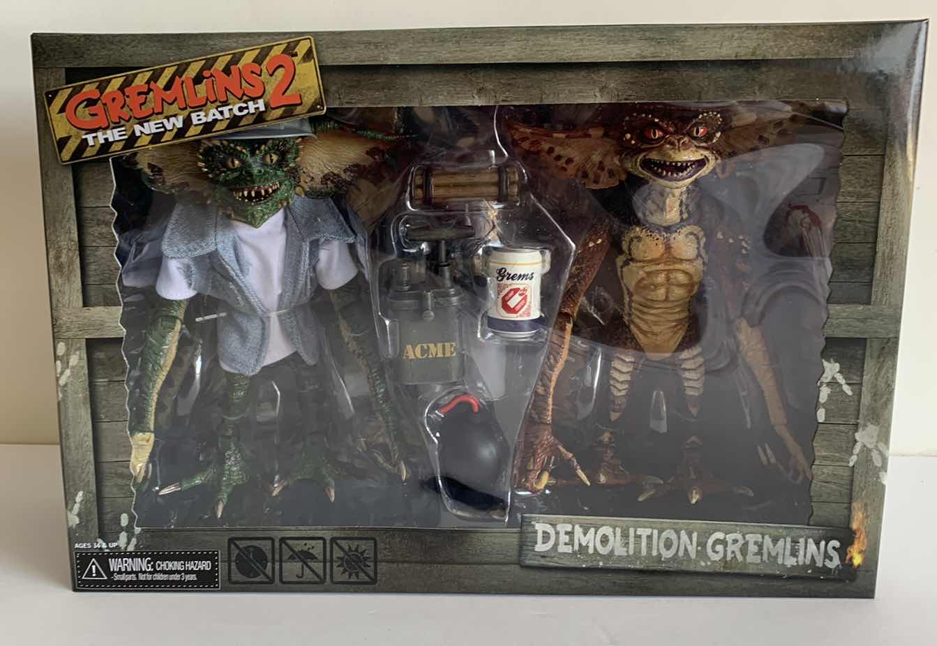 Photo 1 of GREMLINS 2 DEMOLITION GREMLINS ACTION FIGURES NIB $60