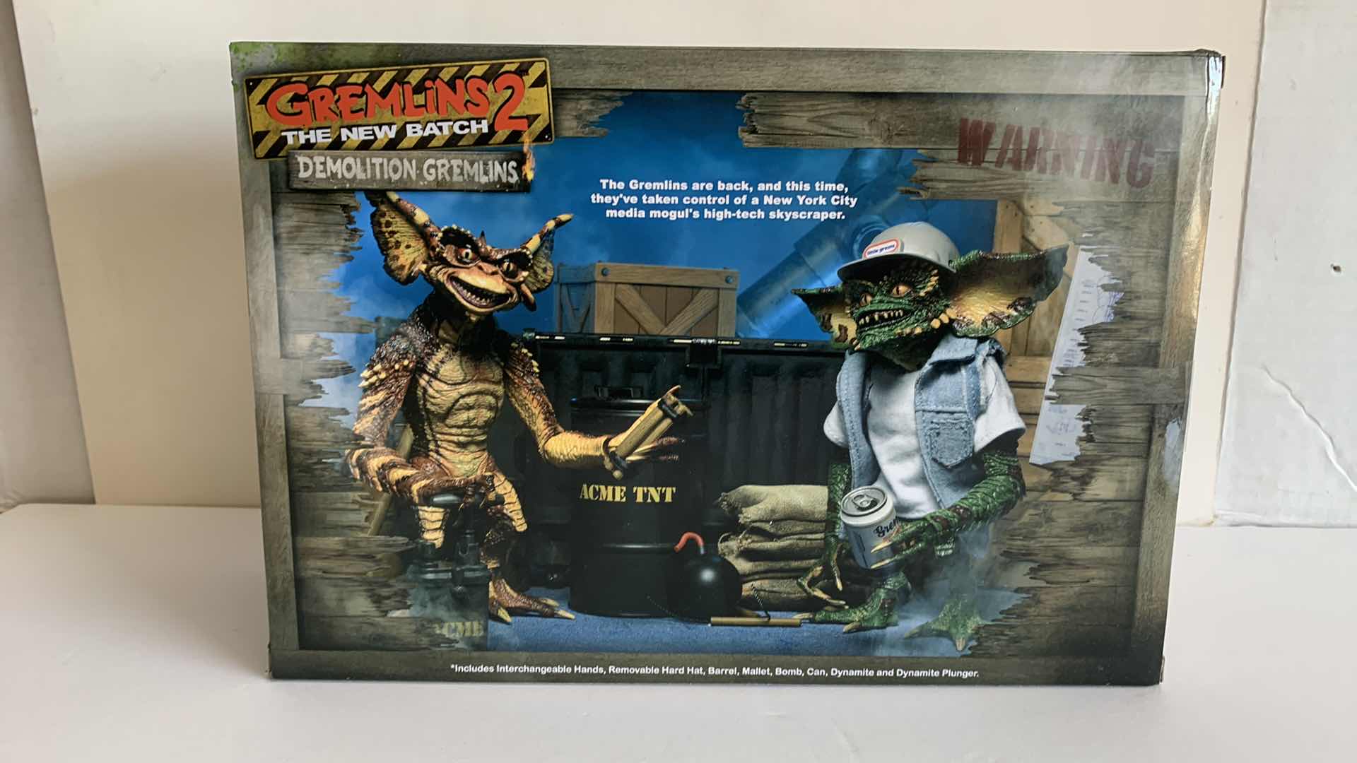 Photo 2 of GREMLINS 2 DEMOLITION GREMLINS ACTION FIGURES NIB $60