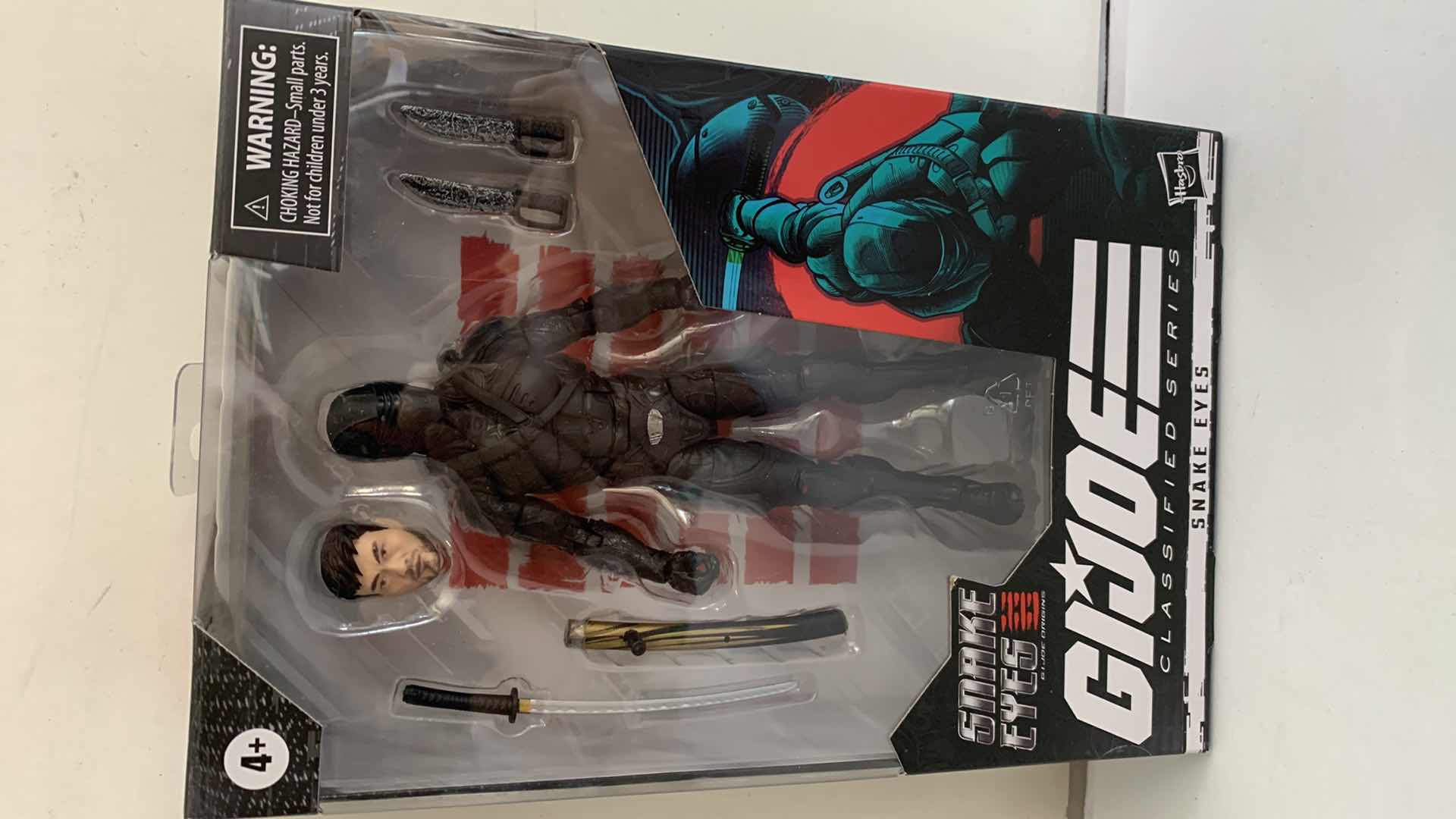 Photo 1 of G.I. JOE SNAKE EYES NIB $23