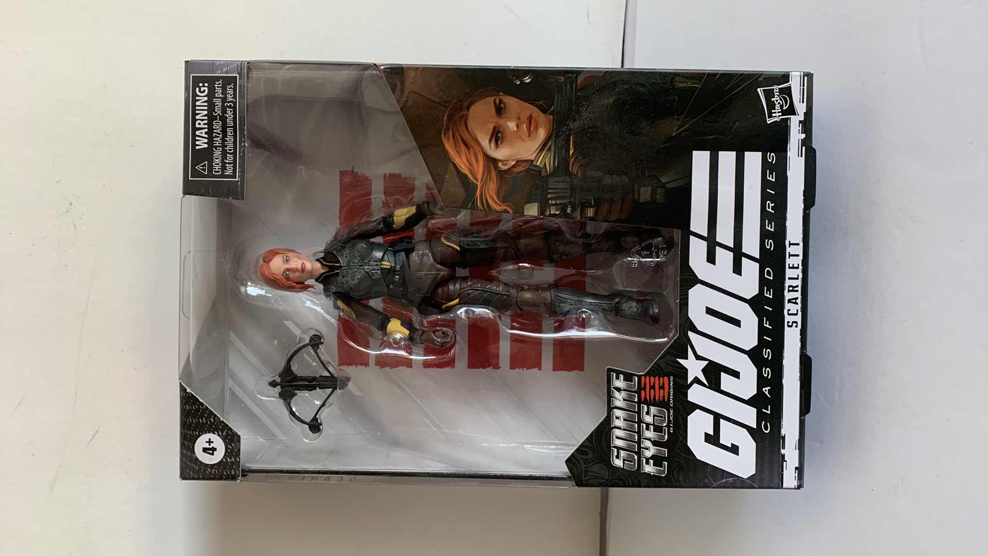 Photo 1 of NEW G.I. JOE SNAKE EYES “SCARLETT” ACTION FIGURE 