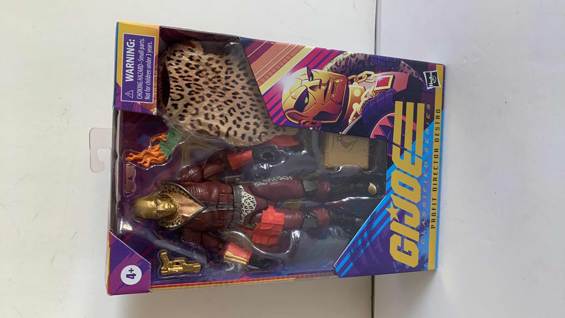 Photo 1 of G.I. JOE CLASSIFIED SERIES PROFIT DIRECTOR DESTRO ACTION FIGURE NIB $21