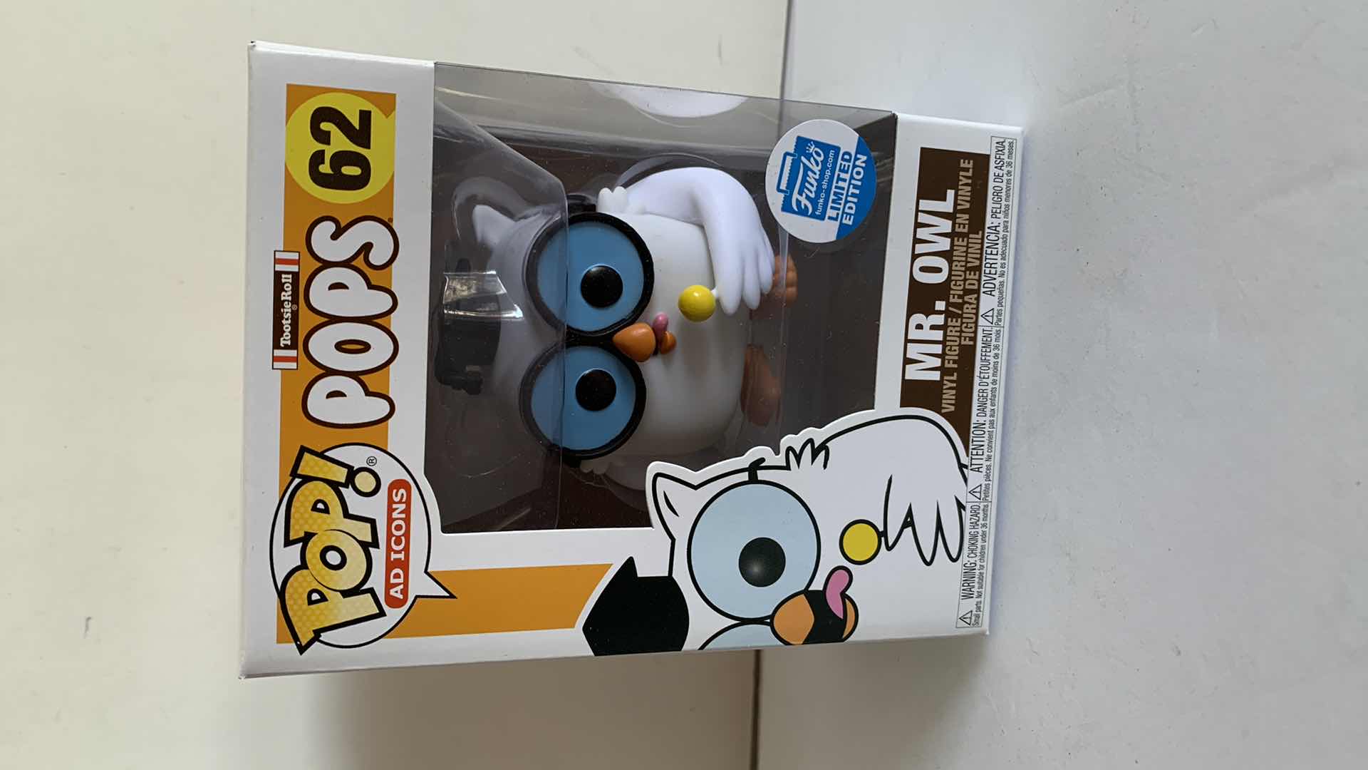 Photo 1 of FUNKO POP #62 MR. OWL $35