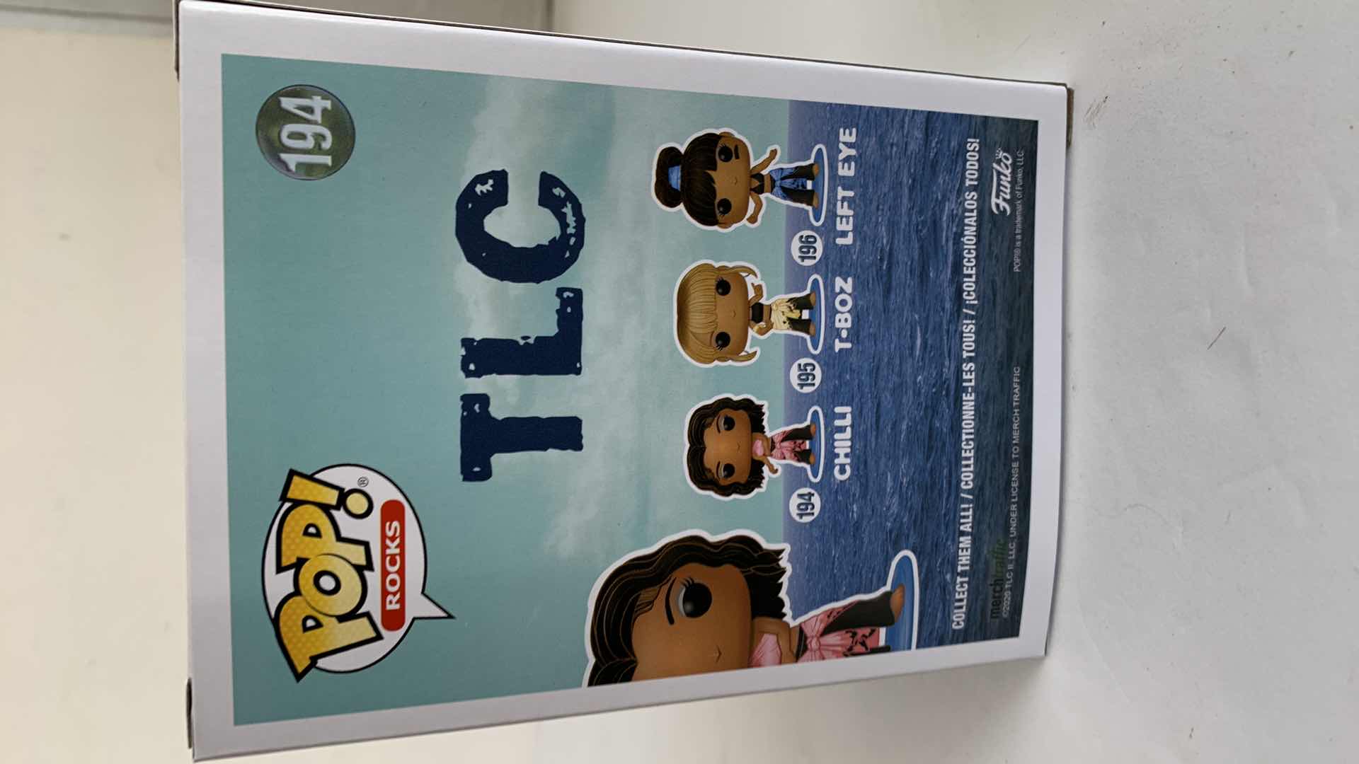 Photo 2 of NEW FUNKO POP ROCKS VINYL FIGURE,  #194 TLC “CHILLI”