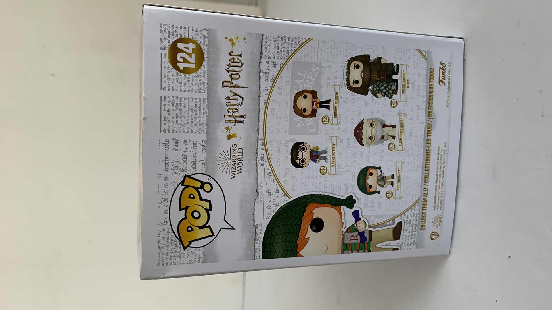 Photo 2 of FUNKO POP #124 HARRY POTTER RON WEASLEY NIB