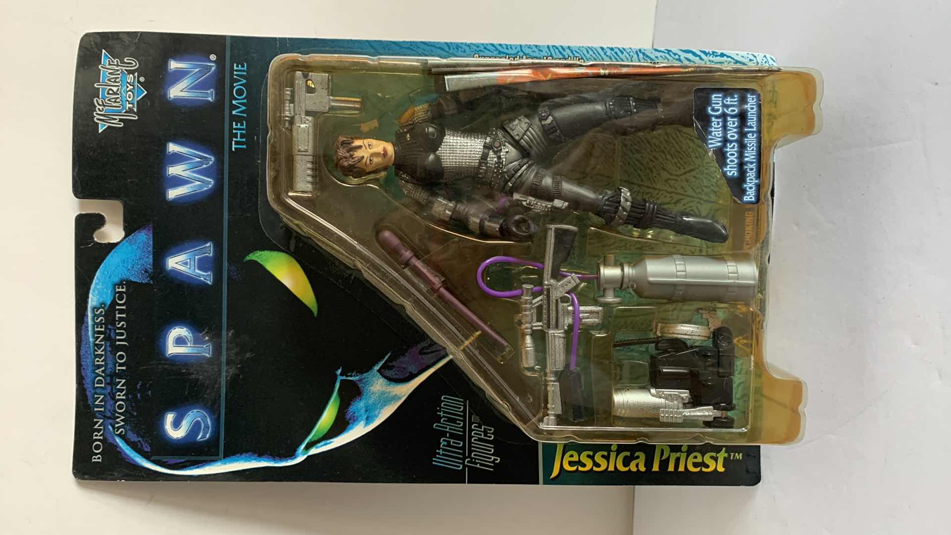 Photo 1 of SPAWN THE MOVIE JESSICA PRIEST ACTION FIGURE NIB $35