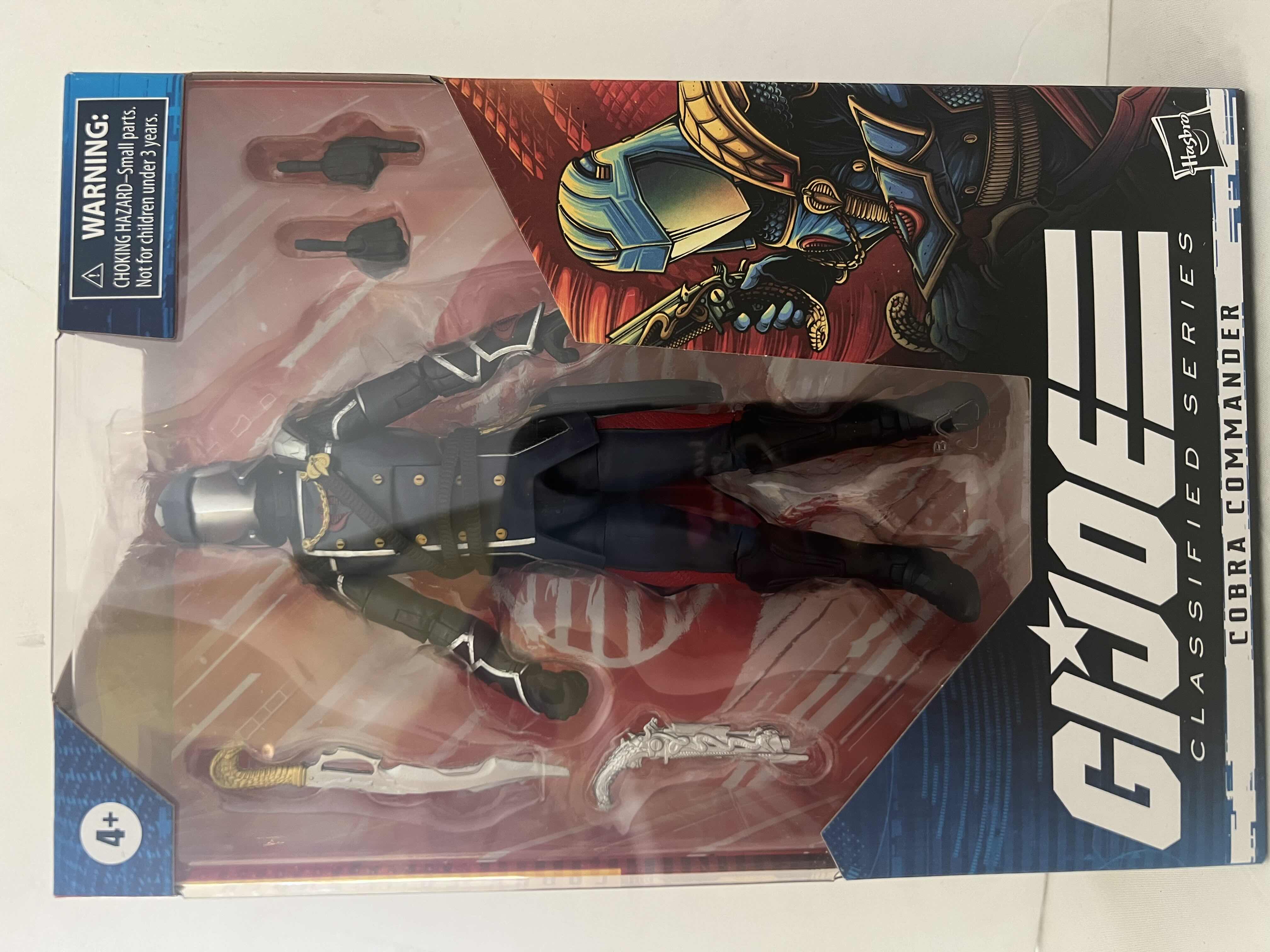 Photo 1 of NEW HASBRO GI JOE “COBRA COMMANDER” ACTION FIGURE