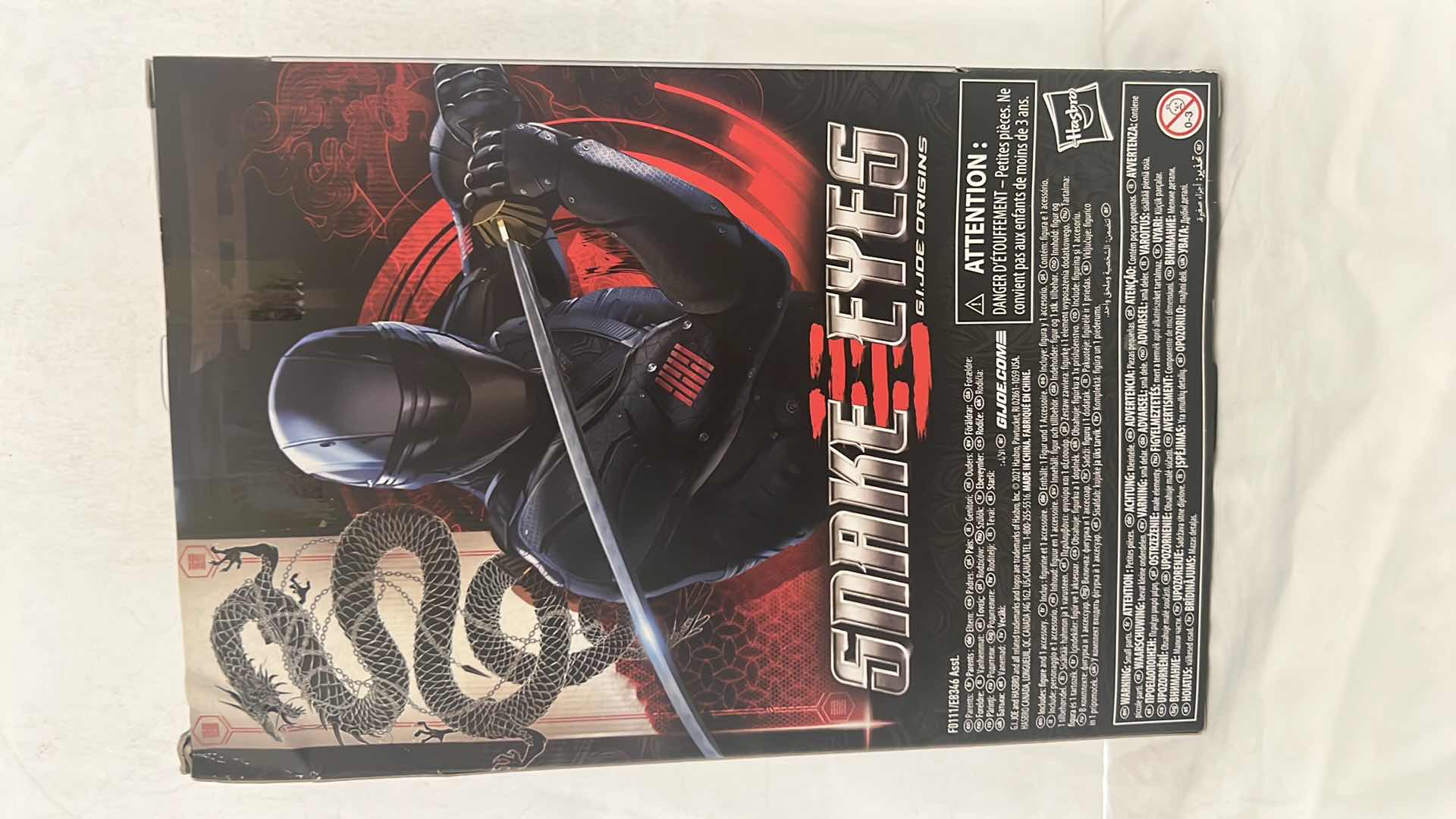 Photo 2 of NEW HASBRO GI JOE CLASSIC SERIES SNAKE EYES “SCARLETT” ACTION FIGURE