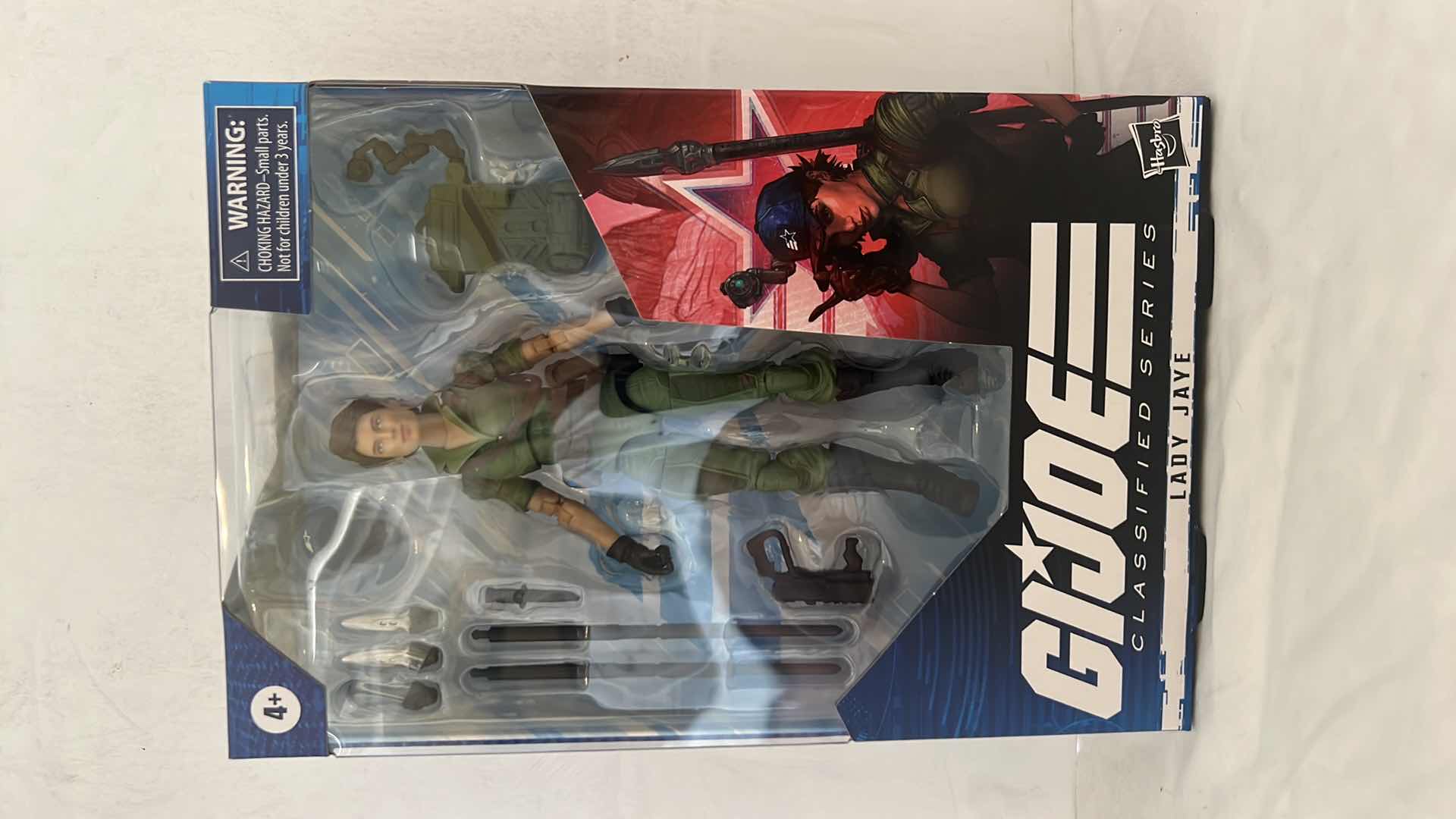 Photo 1 of NEW HASBRO GI JOE CLASSIFIED SERIES “LADY JAYE” ACTION FIGURE & ACCESSORIES 