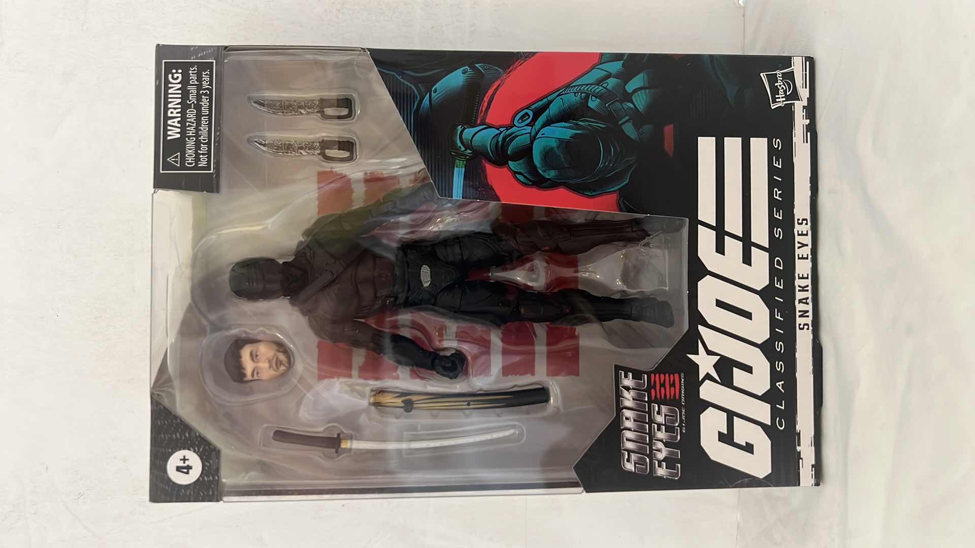 Photo 1 of NEW HASBRO GI JOE CLASSIFIED SERIES “SNAKE EYES” ACTION FIGURE 