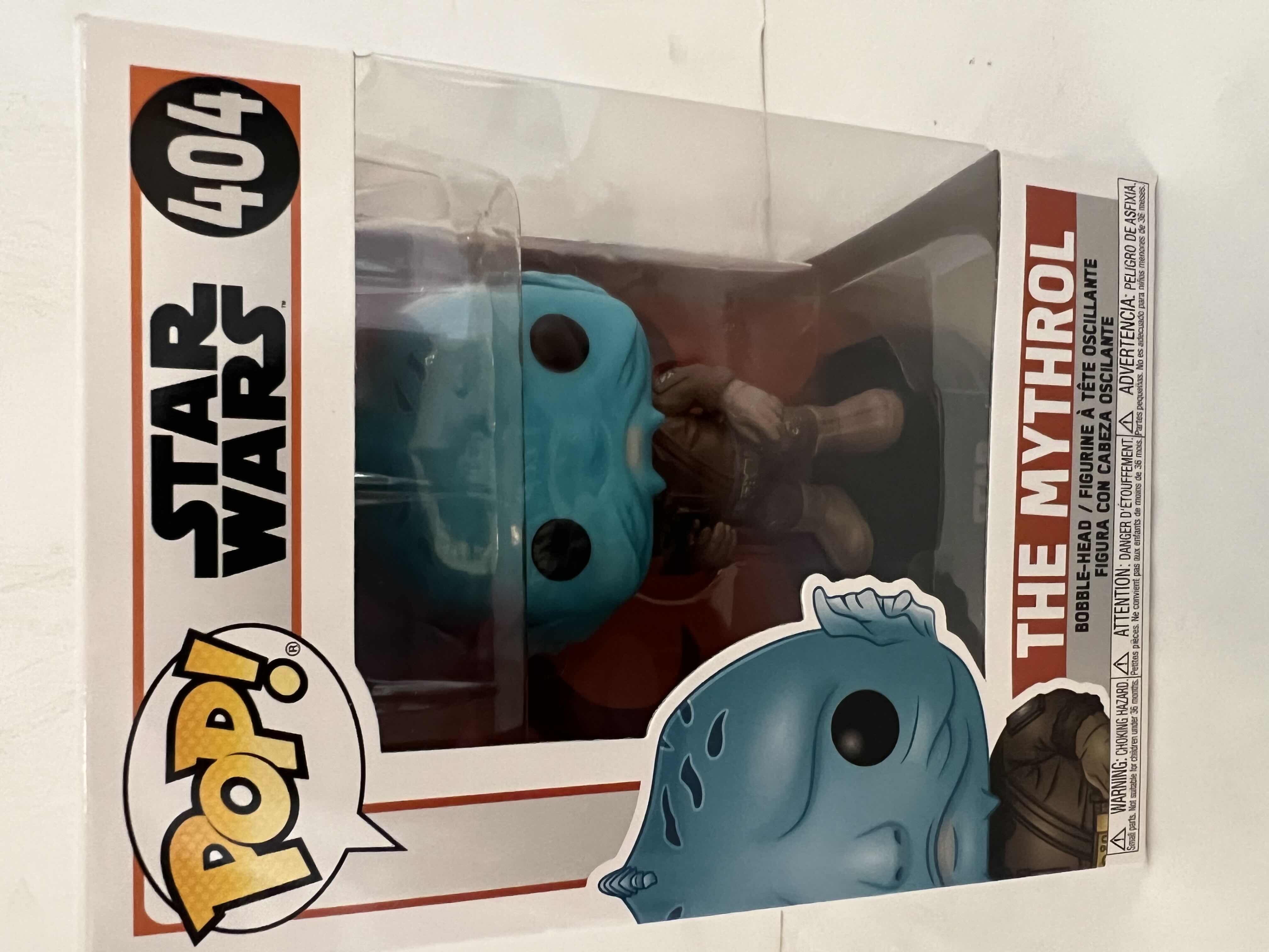 Photo 1 of NEW FUNKO POP! STAR WARS #404 “THE MYTHROL” VINYL BOBBLEHEAD FIGURE 