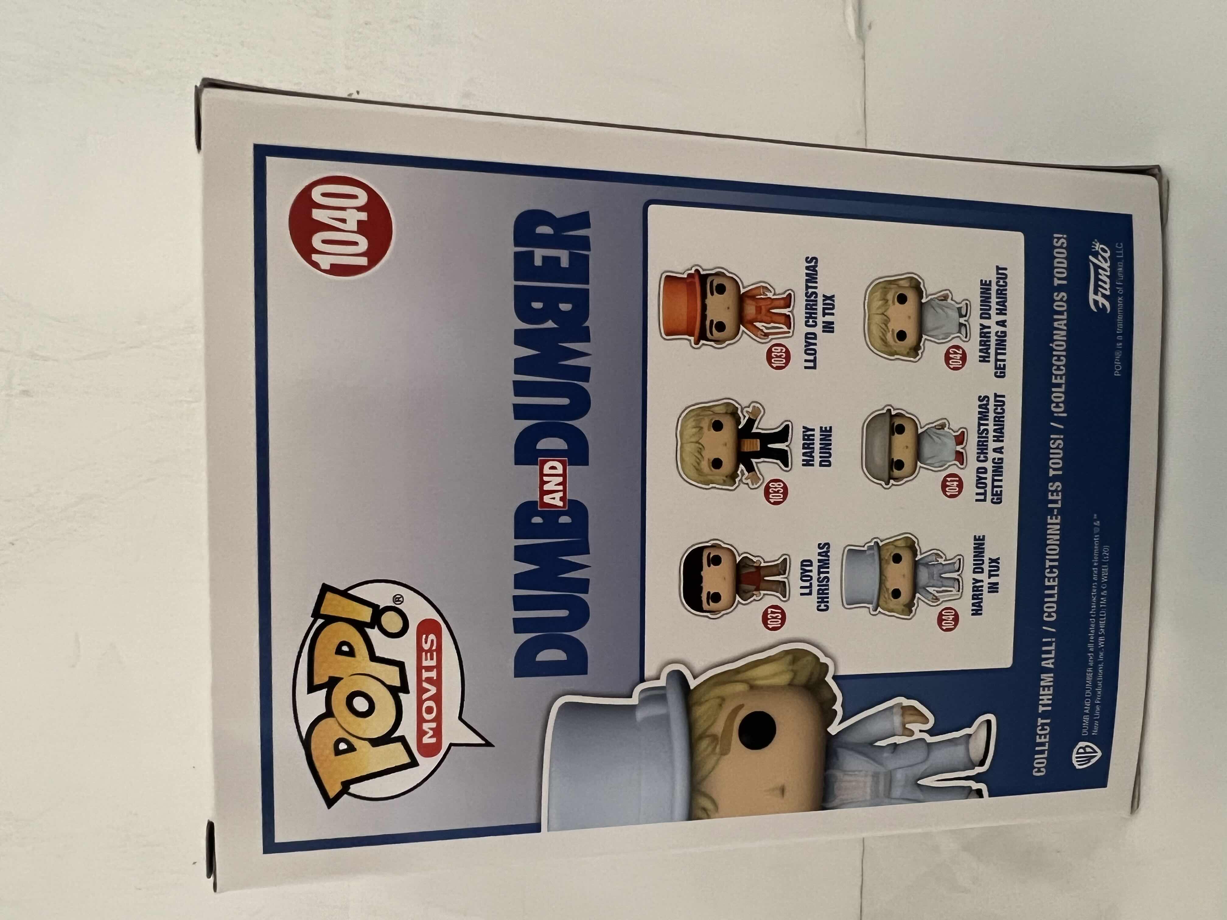 Photo 2 of NEW FUNKO POP! MOVIES DUMB AND DUMBER #1040 “HARRY DÜNNE IN TUX” VINYL FIGURE 