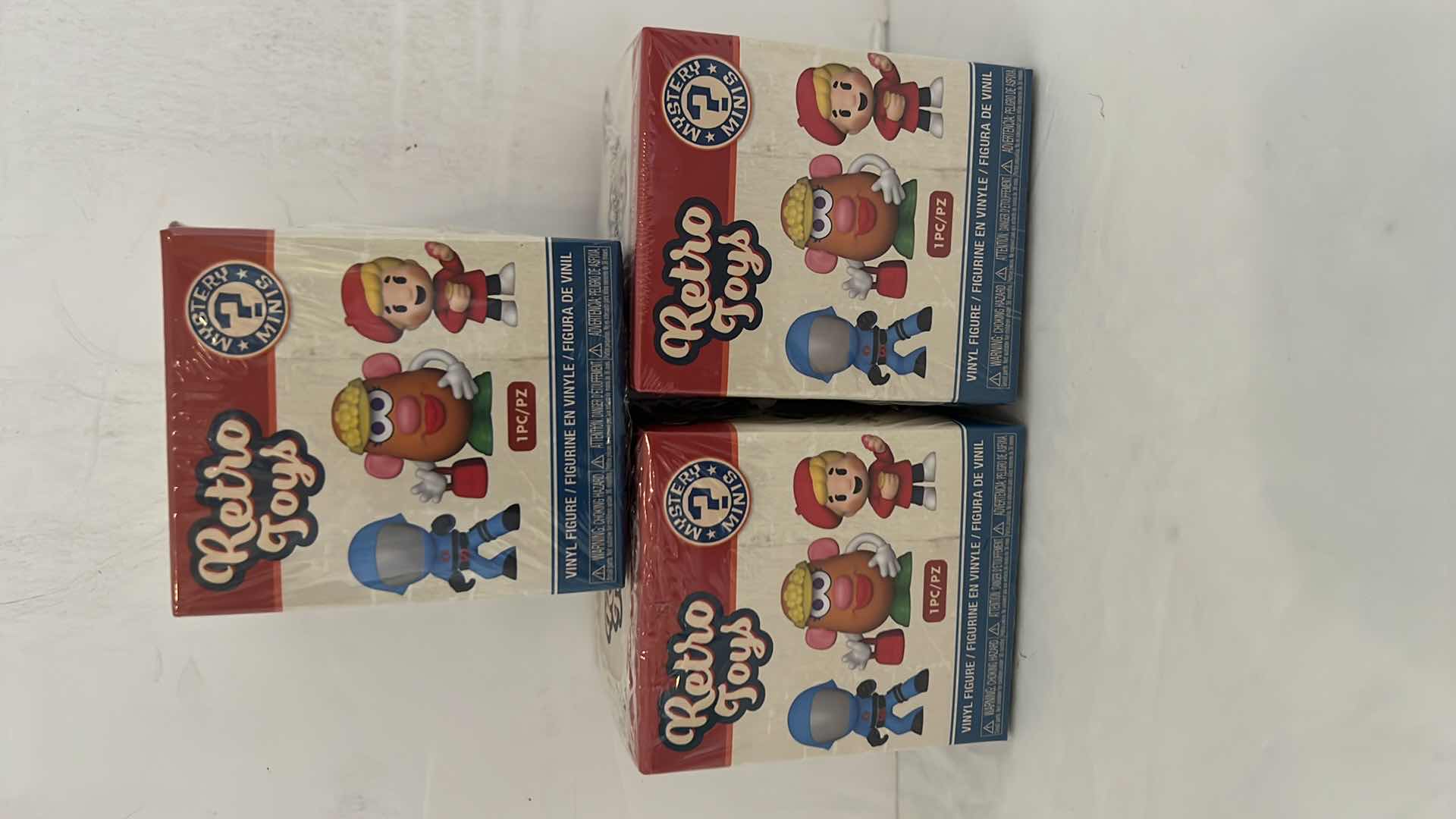 Photo 1 of NEW 3-PACK FUNKO RETRO TOYS MYSTERY MINIS VINYL FIGURES