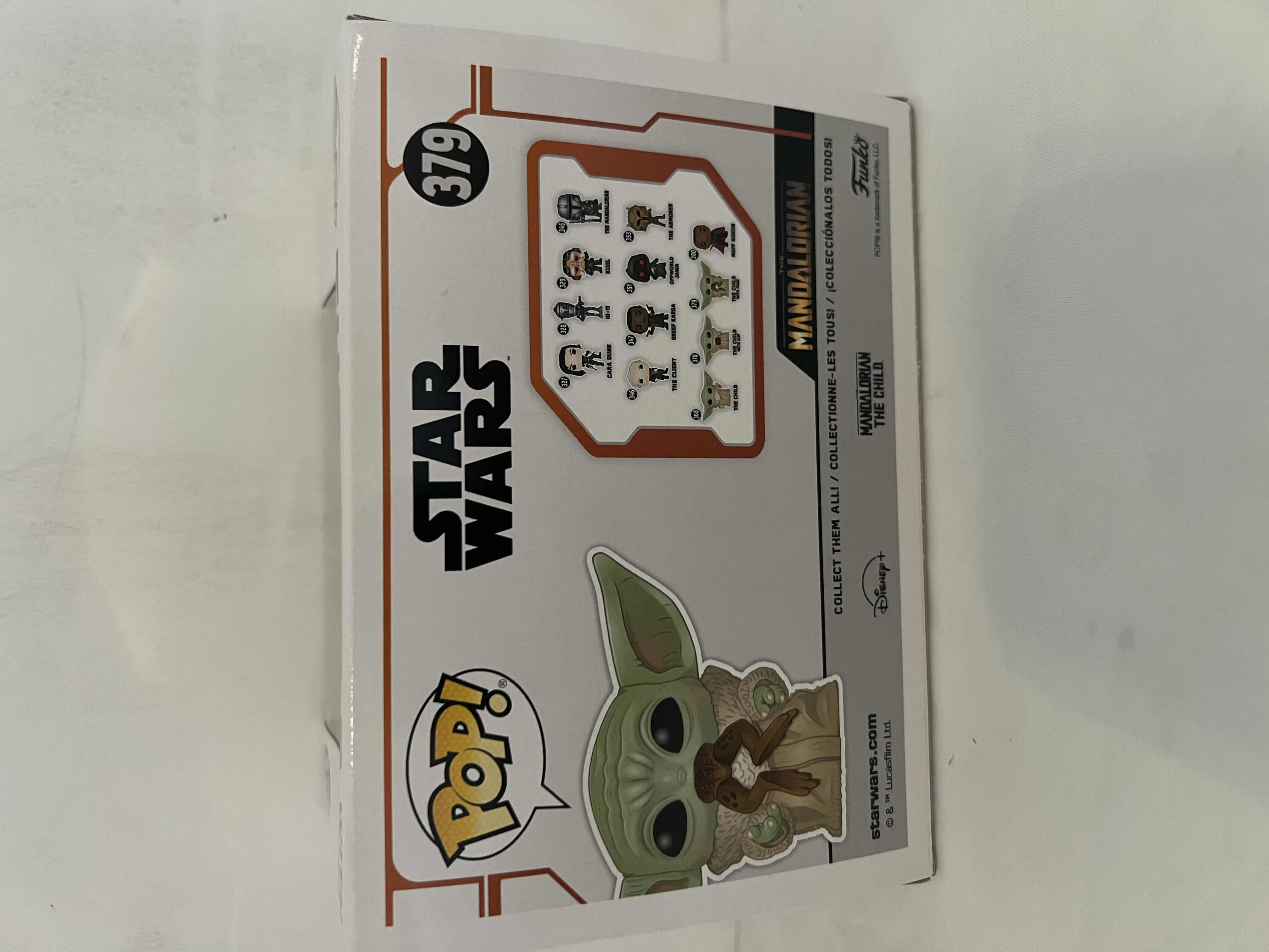 Photo 2 of NEW FUNKO POP! STAR WARS #379 “THE CHILD WITH FROG” BOBBLE-HEAD VINYL FIGURE 