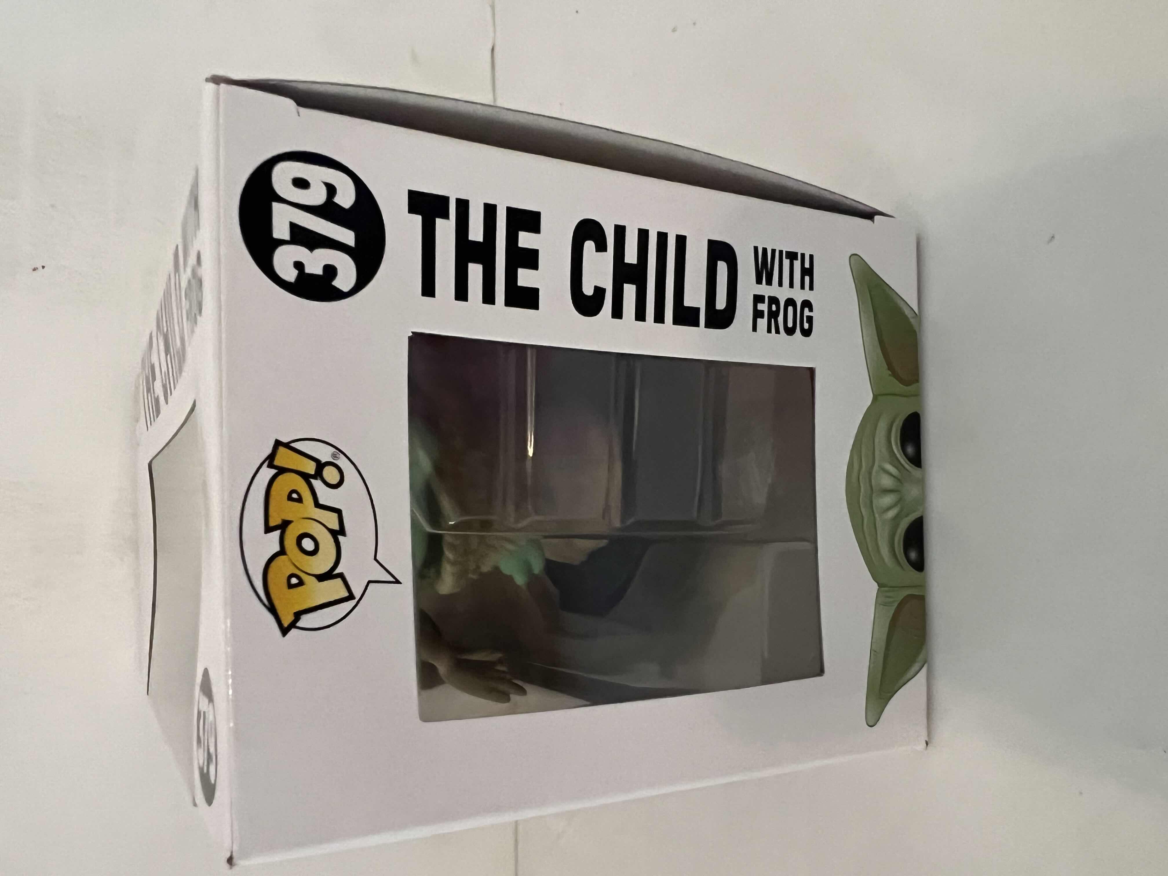 Photo 3 of NEW FUNKO POP! STAR WARS #379 “THE CHILD WITH FROG” BOBBLE-HEAD VINYL FIGURE 